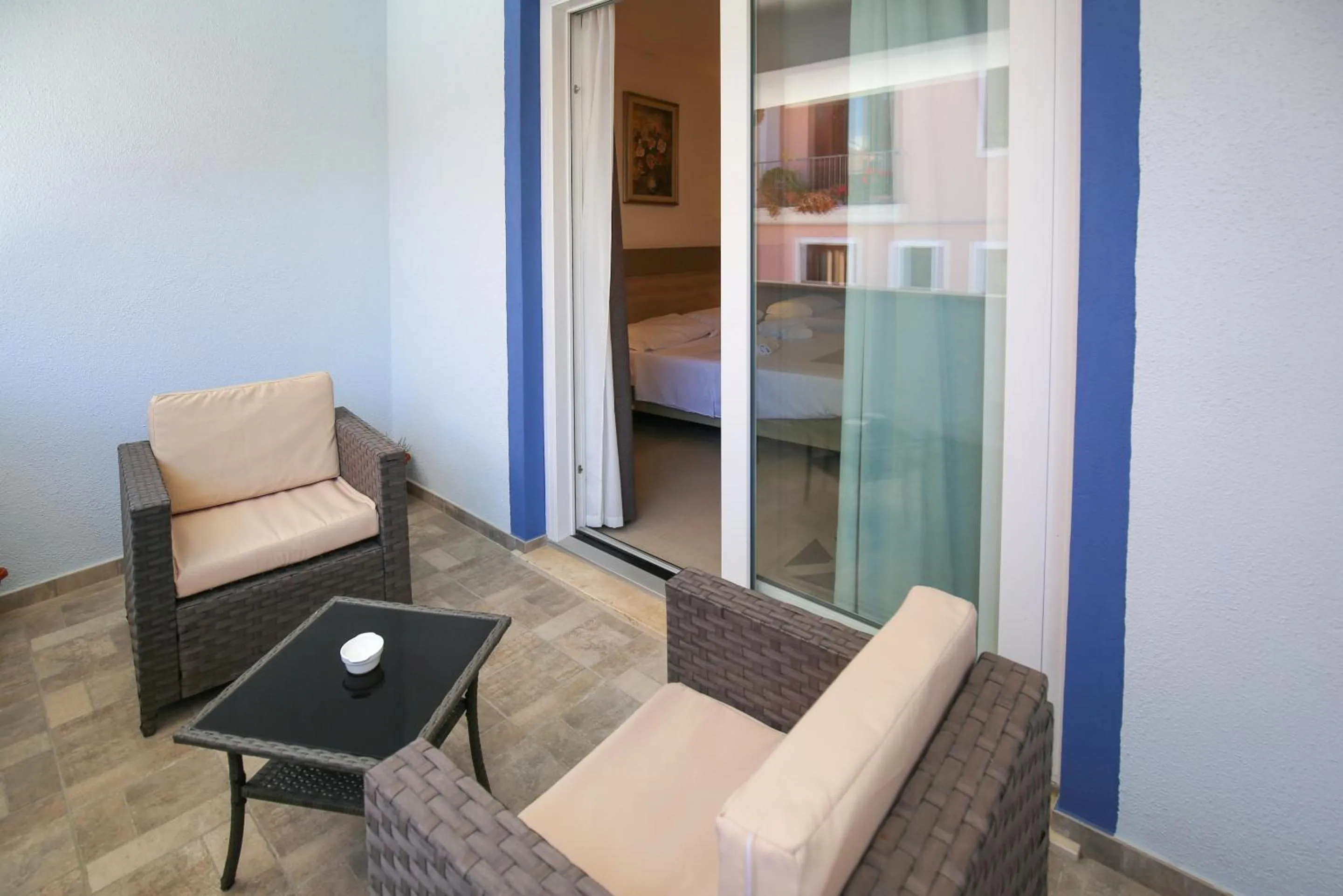 Balcony/Terrace, Bed in The Square Castelsardo