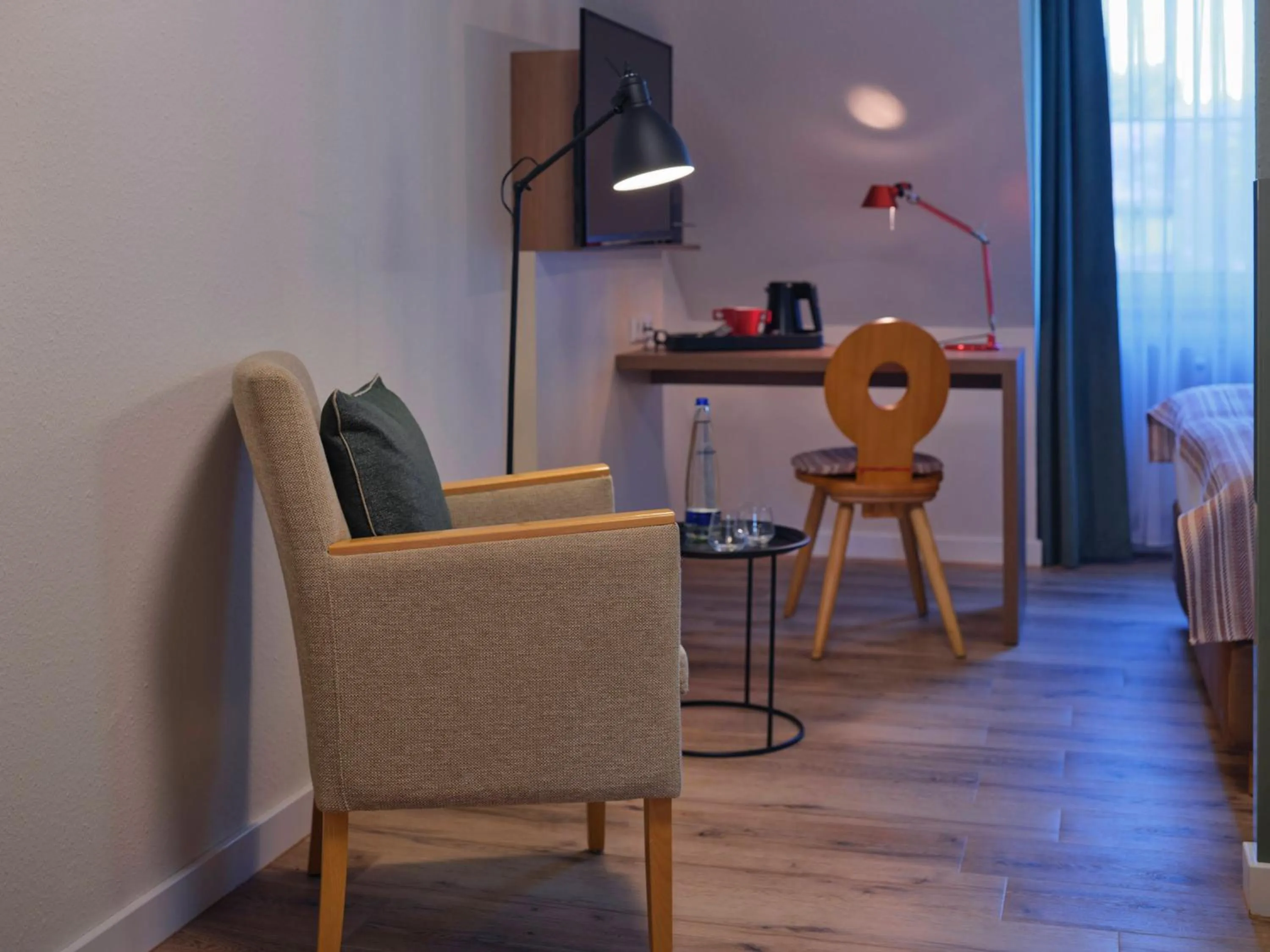 Seating area in Classik Hotel Martinshof, Messe München