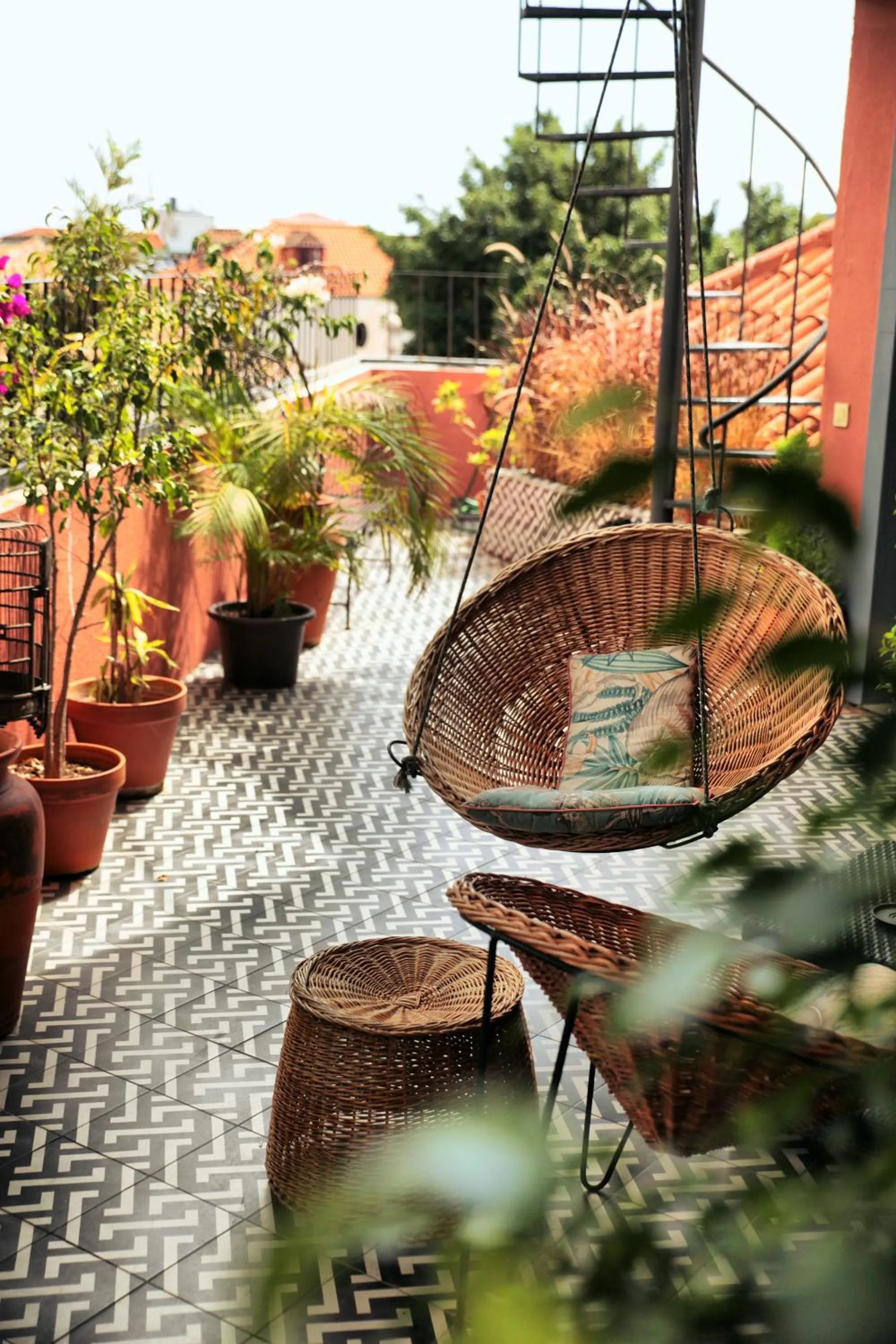 Patio in ASPA Studios - Urban Conscious Living