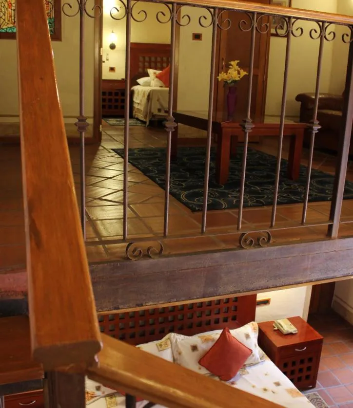 Bed in Hotel Quinta Santiago