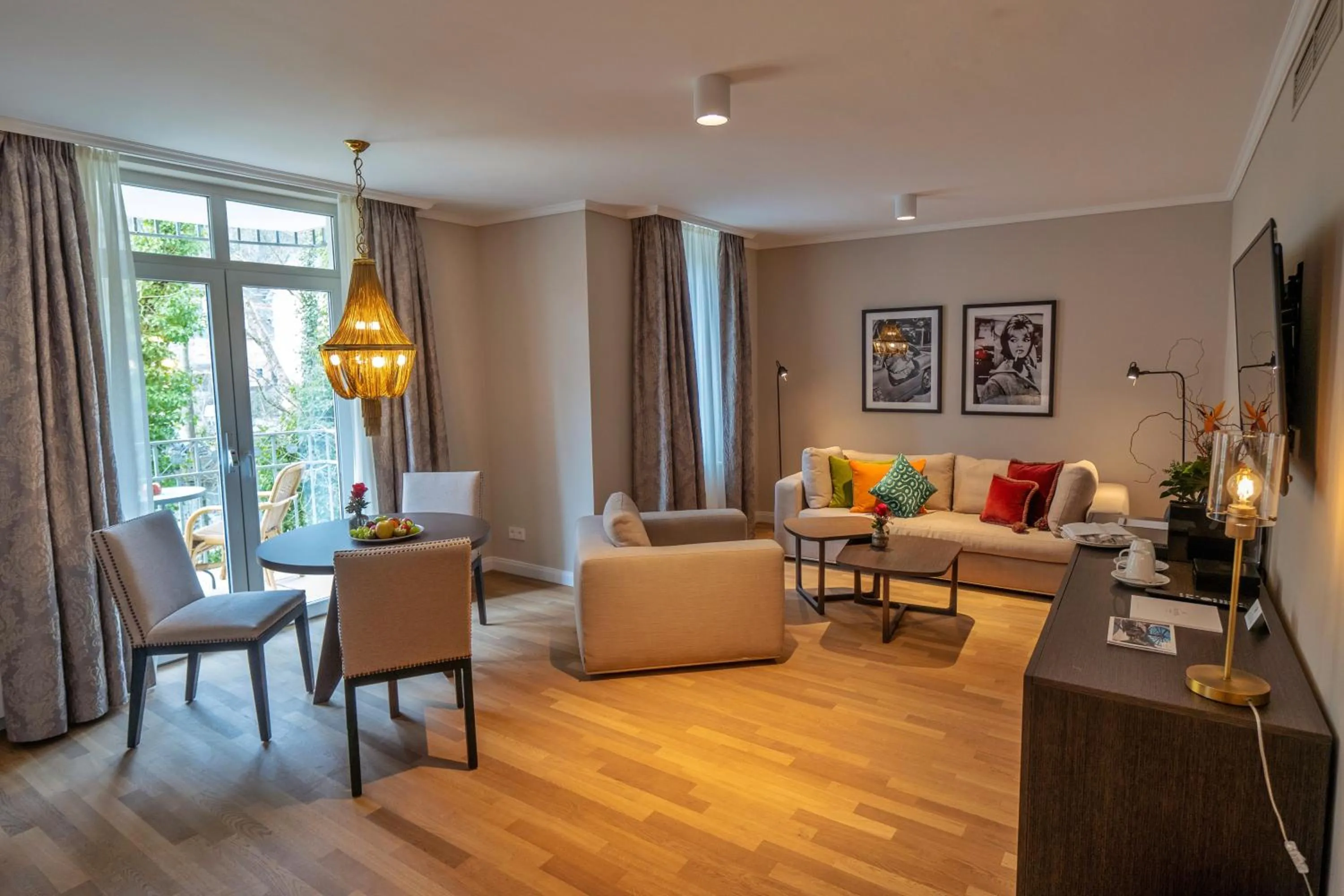 Living room in VILA VITA Rosenpark