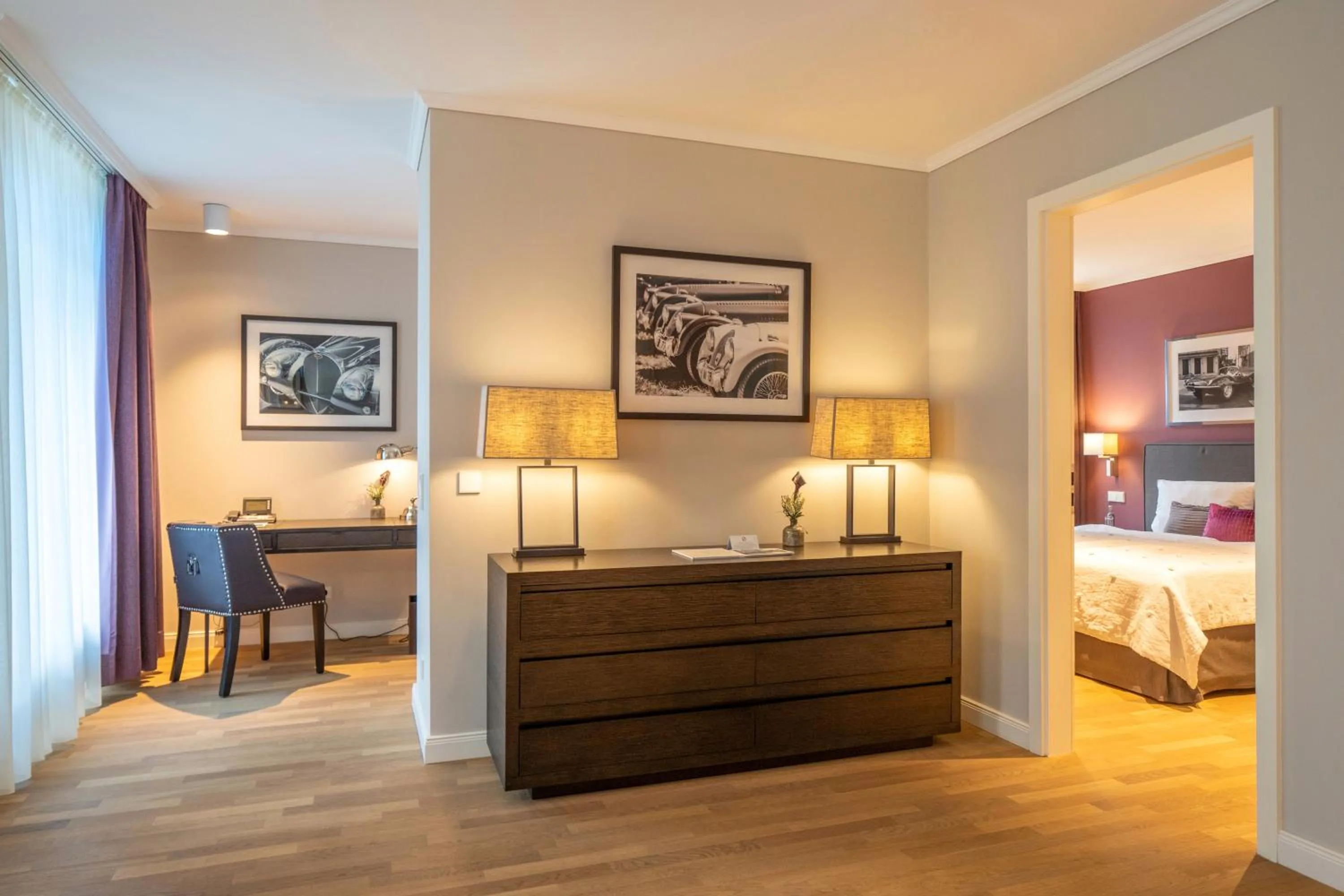 Living room, Bed in VILA VITA Rosenpark