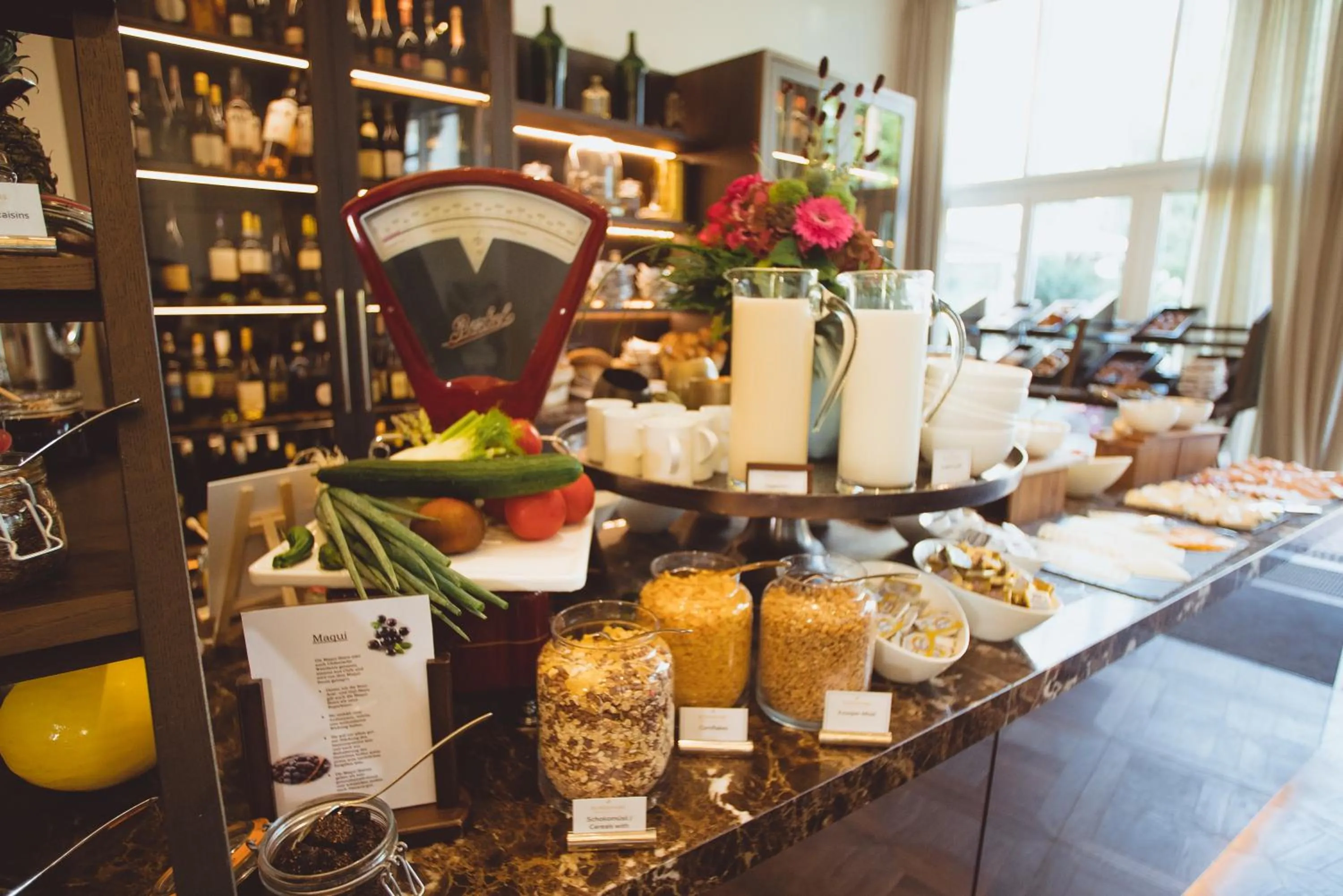 Buffet breakfast in VILA VITA Rosenpark