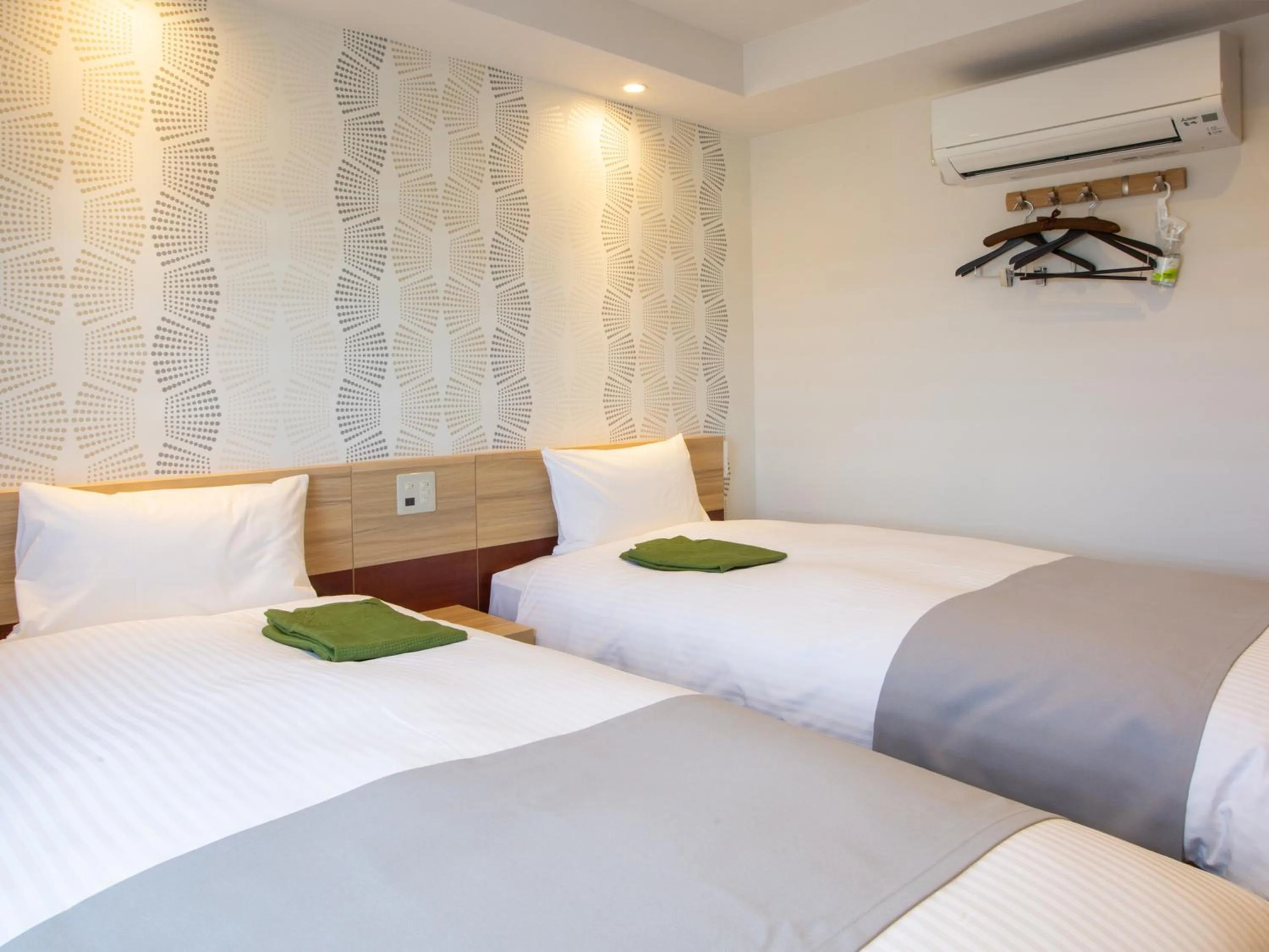 Photo of the whole room, Bed in Kuretake Inn Premium Fukuroi Ekimae