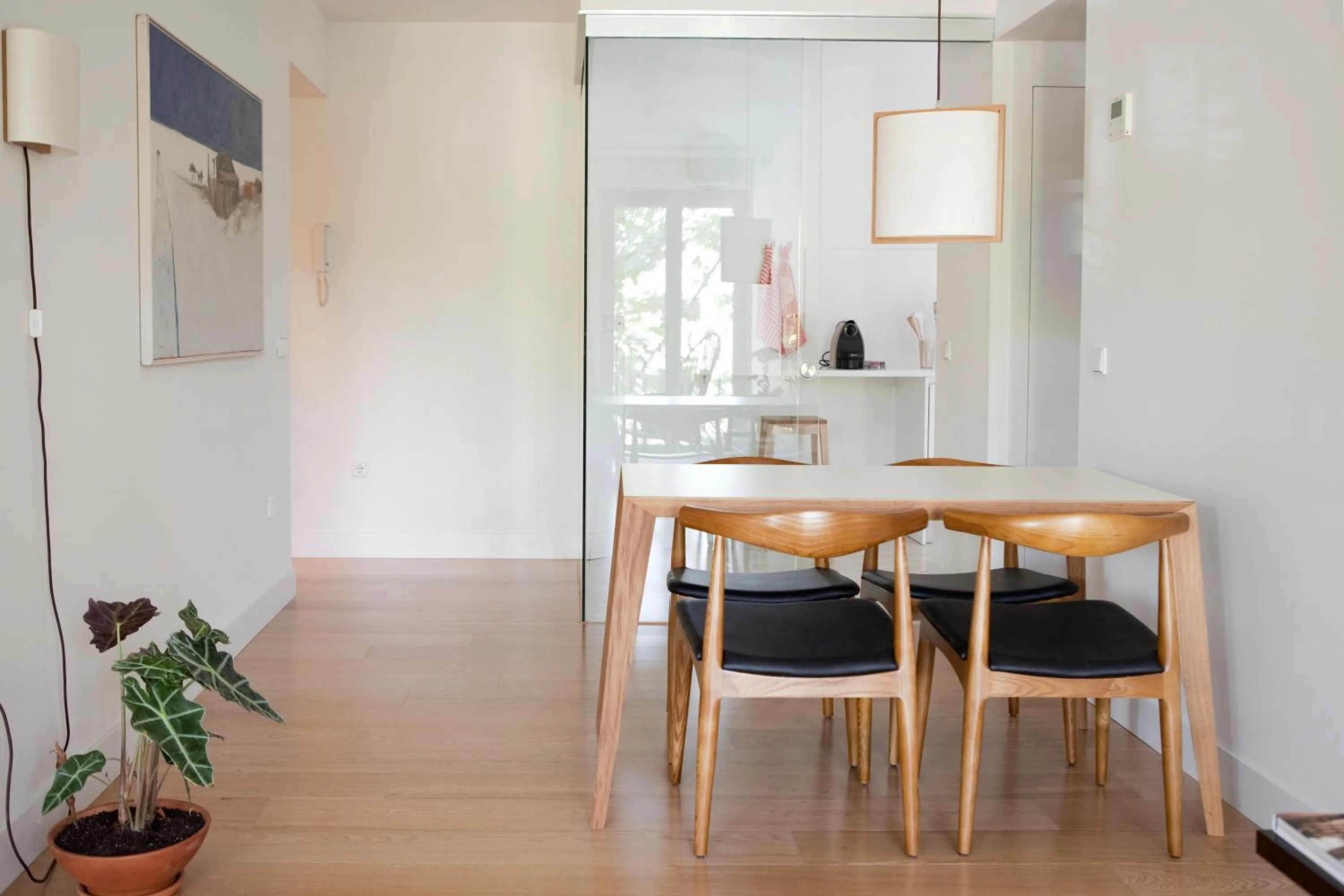 Dining area in 60 Balconies Art