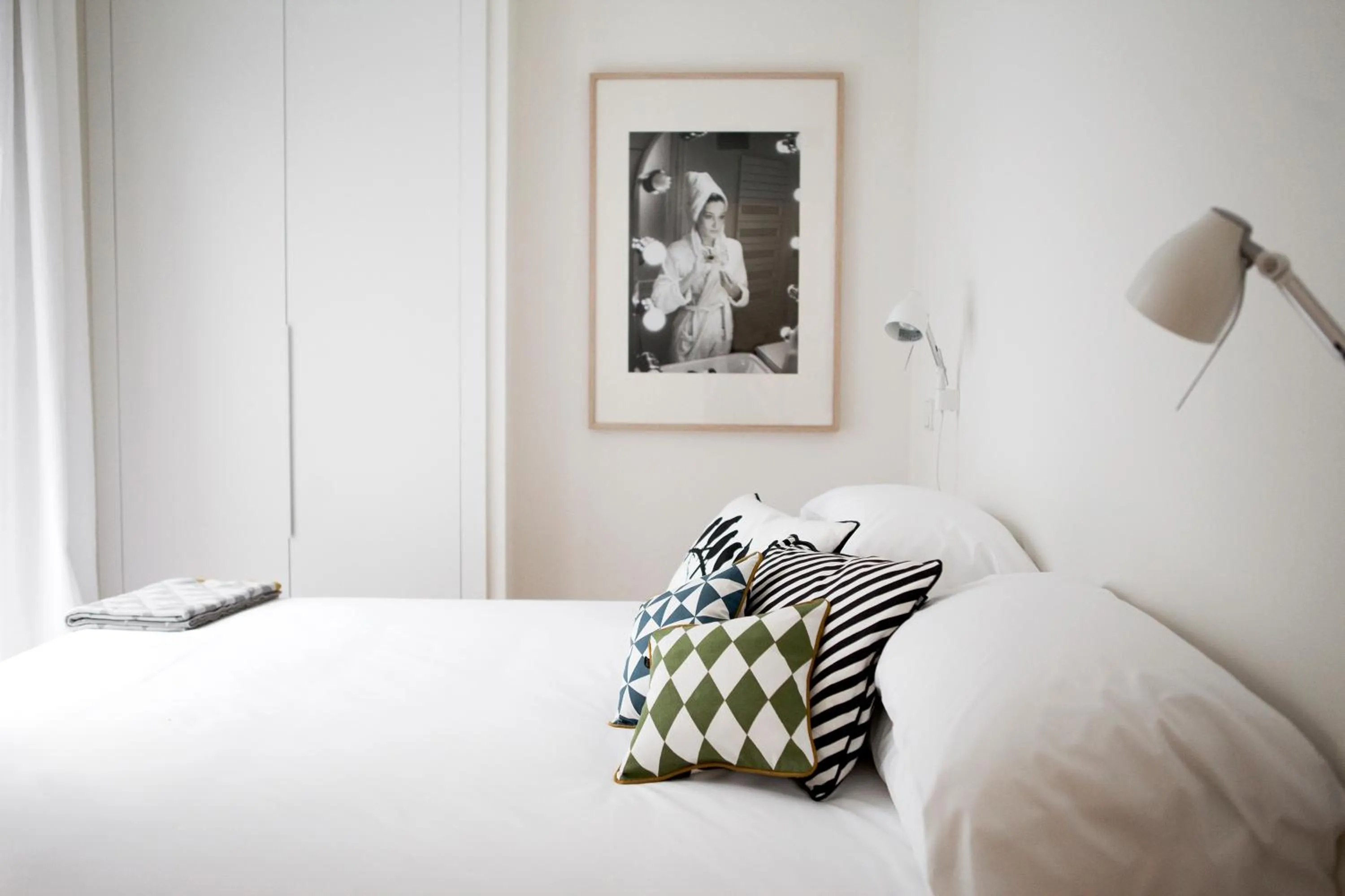 Bedroom, Bed in 60 Balconies Art