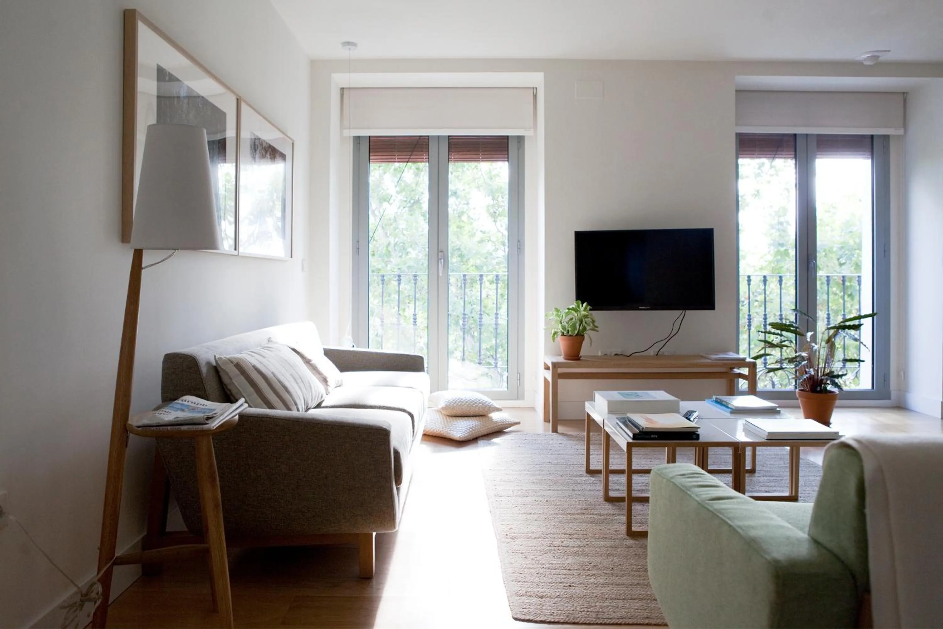 Living room in 60 Balconies Art