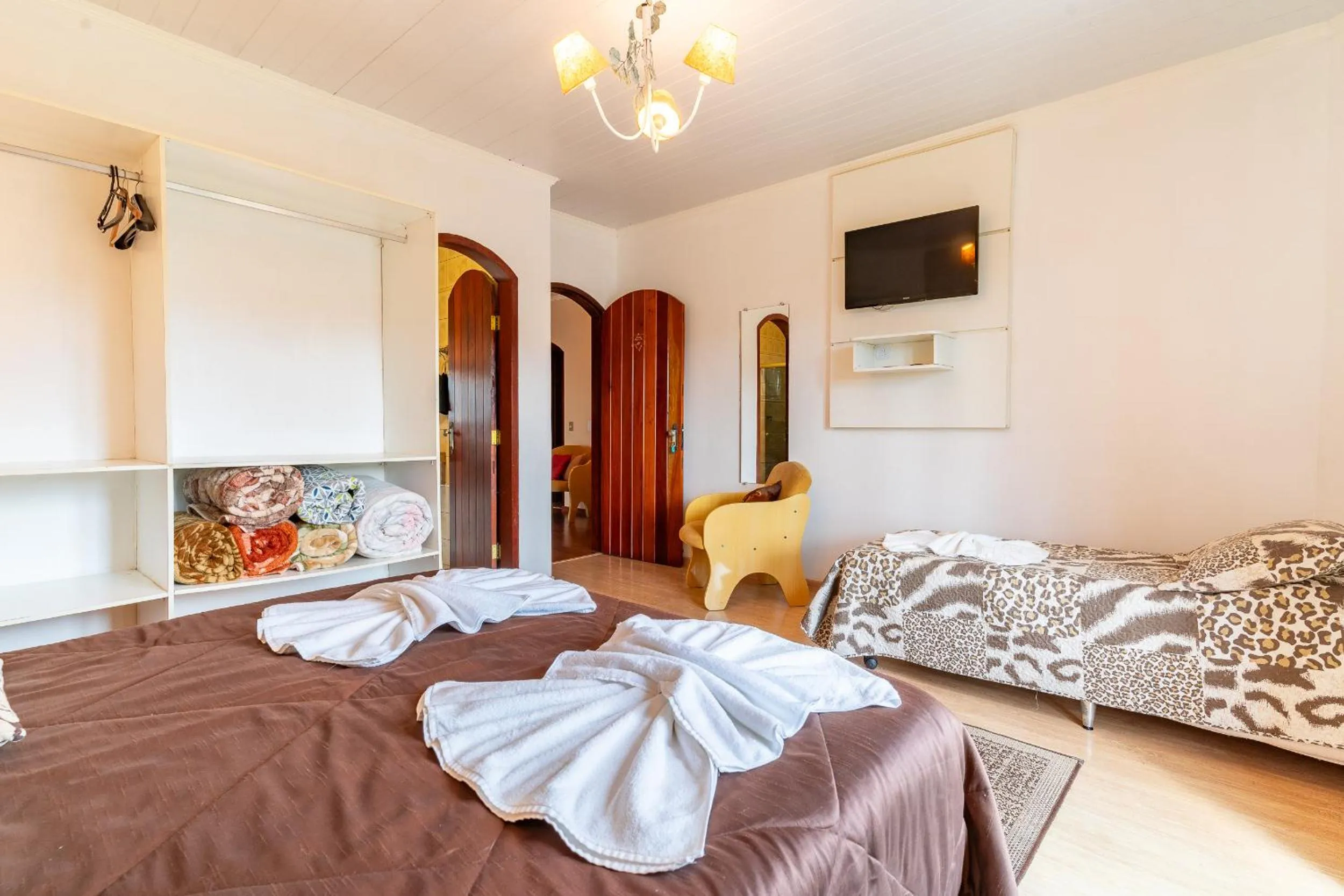 Bedroom, Bed in Pousada Recanto Sião