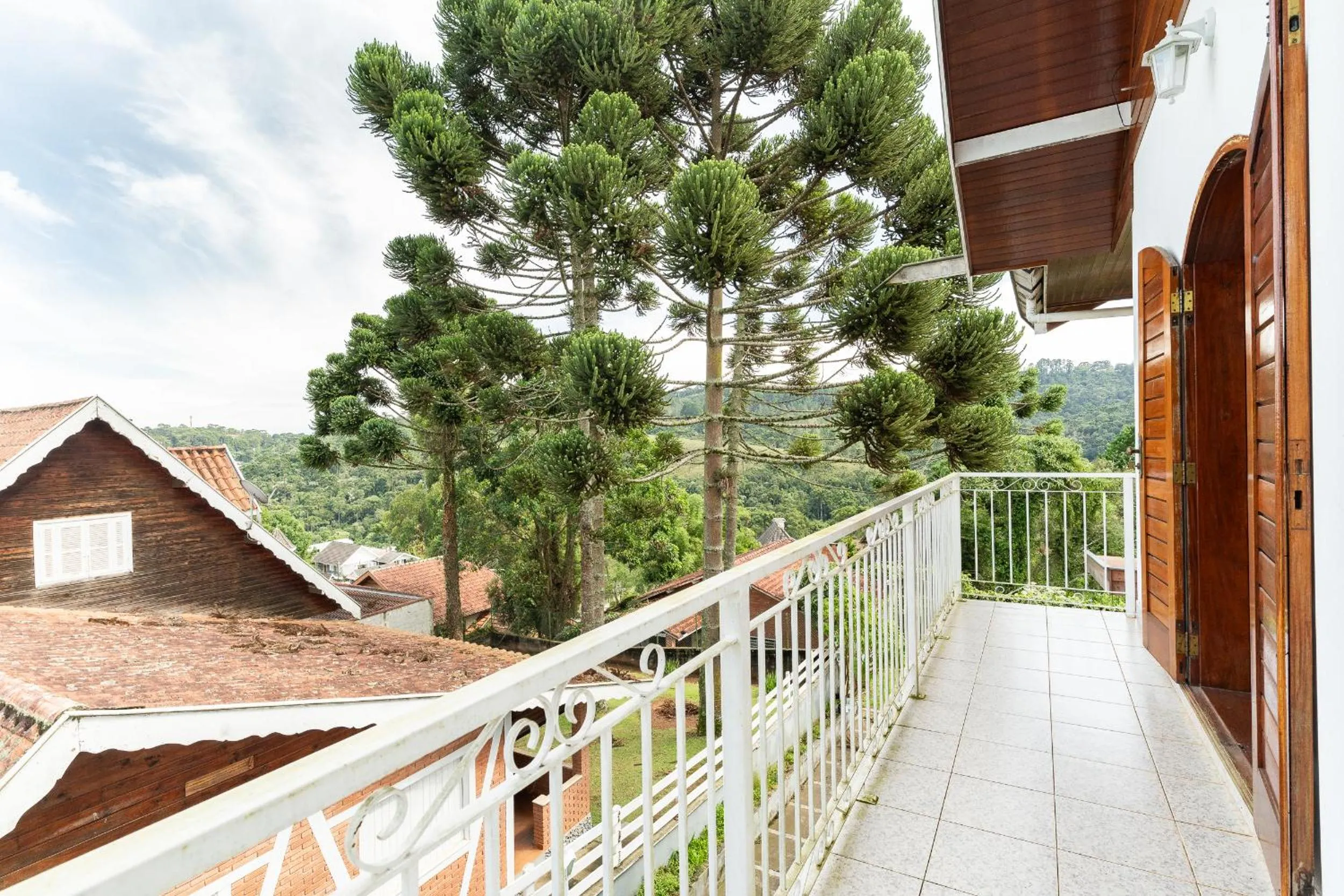 Balcony/Terrace in Pousada Recanto Sião