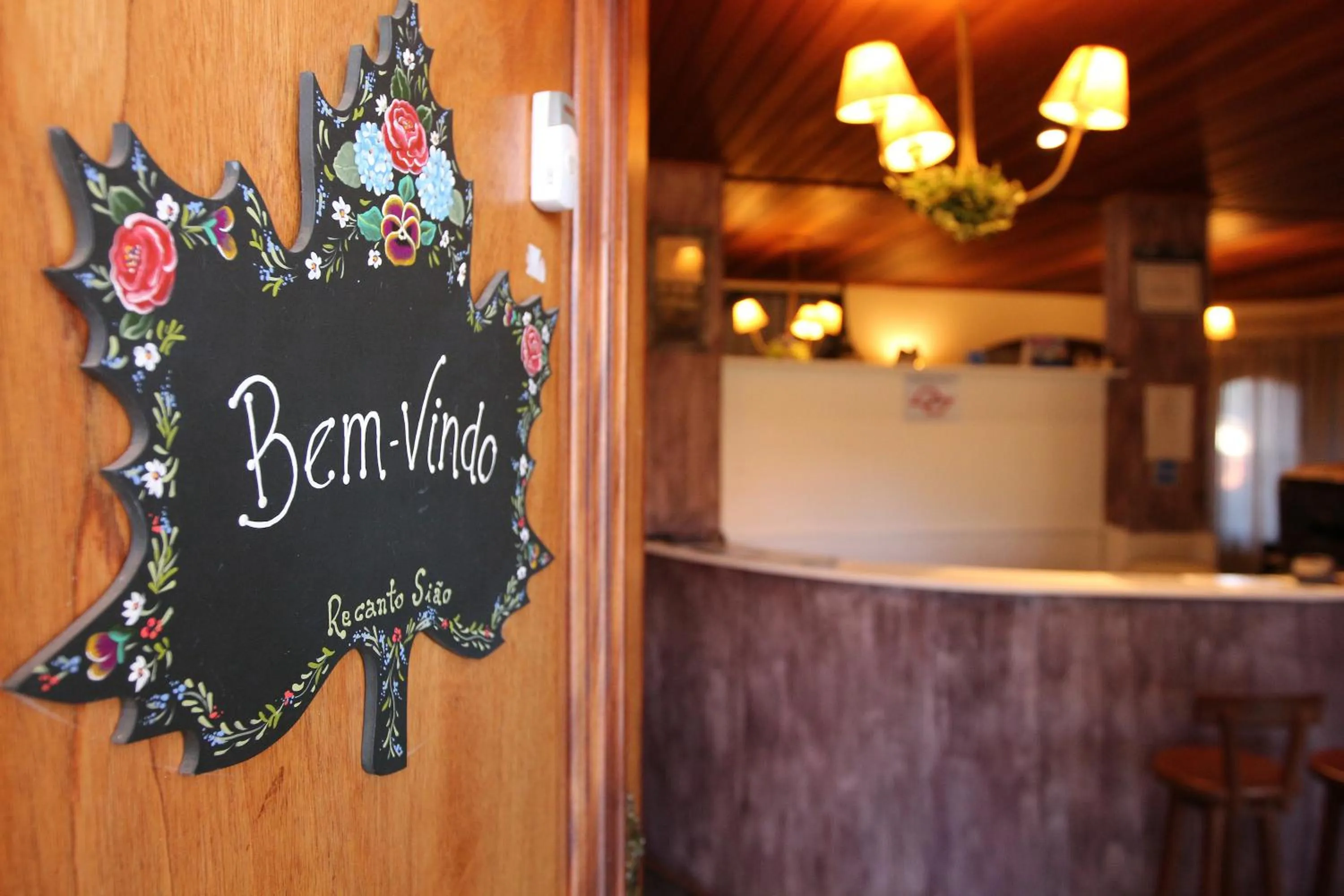 Decorative detail in Pousada Recanto Sião