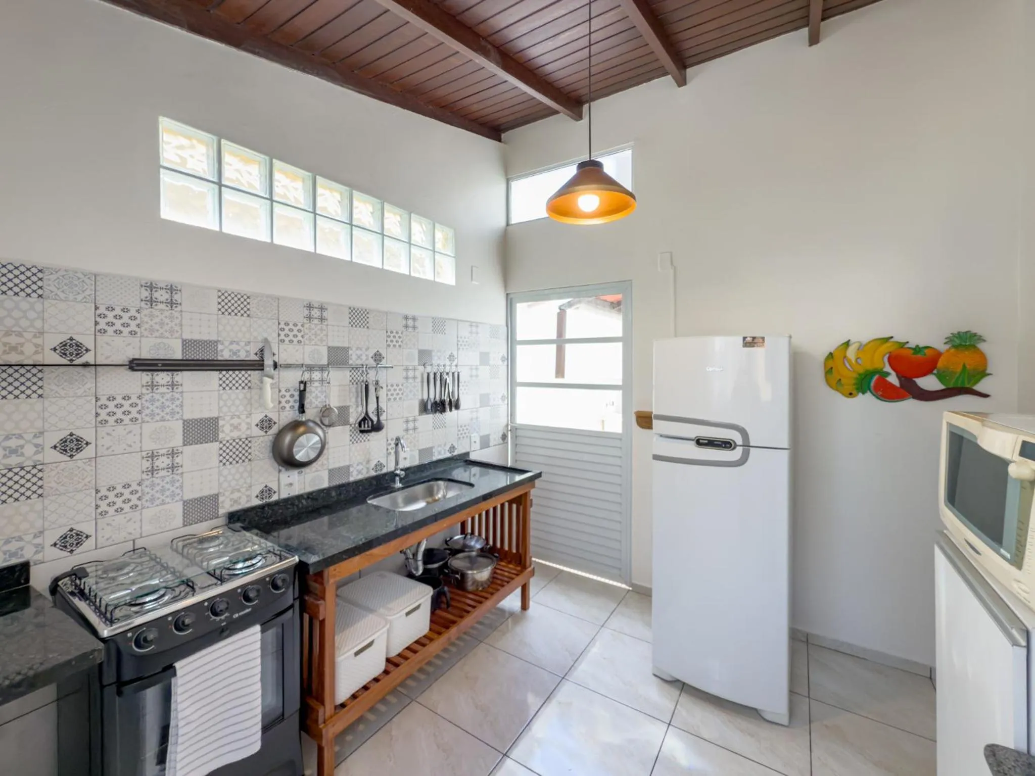 Kitchen or kitchenette in Lemuria Apart Hotel