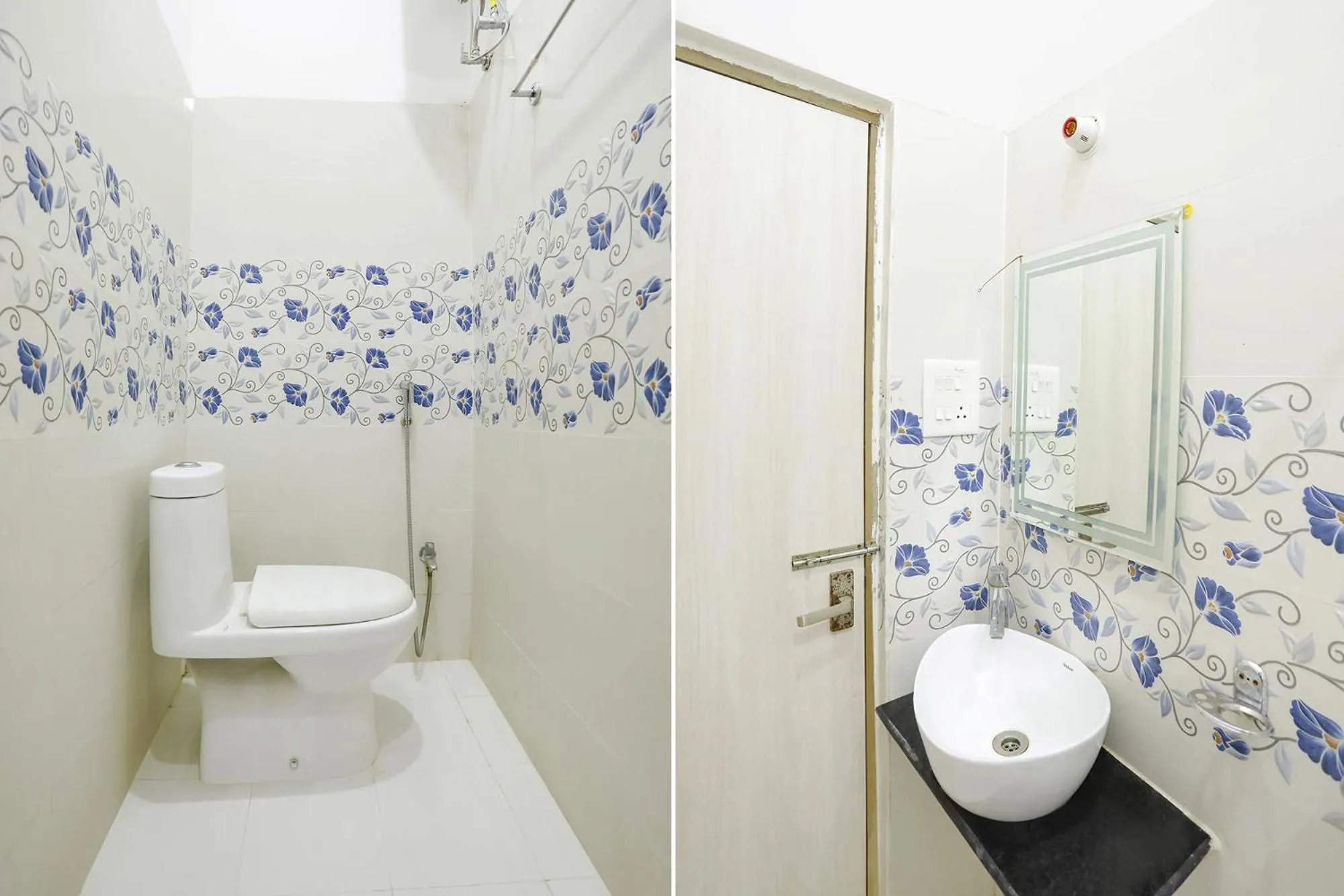 Bathroom in Via Prashansa Palace - Banaras Railway Station