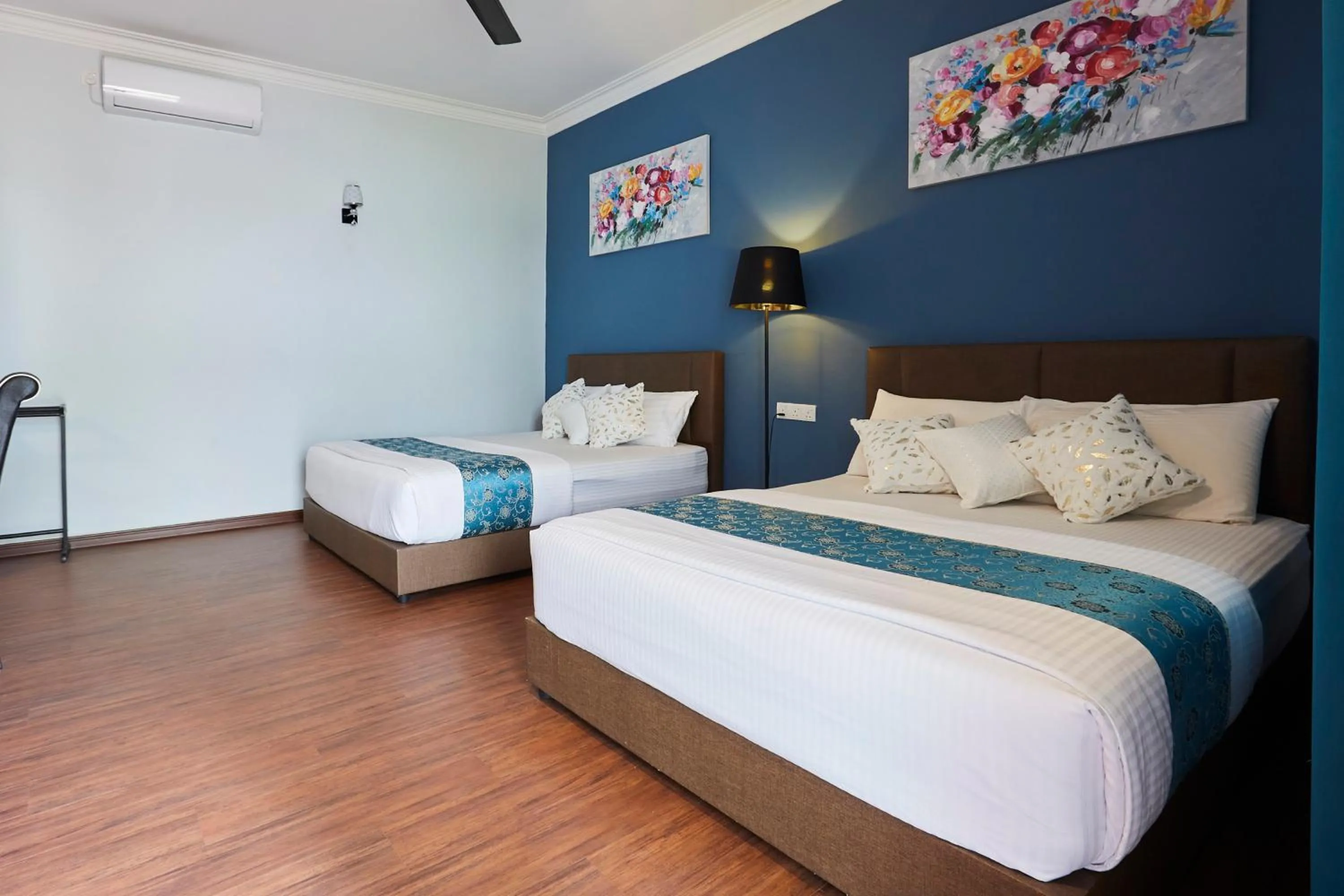 Bed in D' Qamar Guesthouse