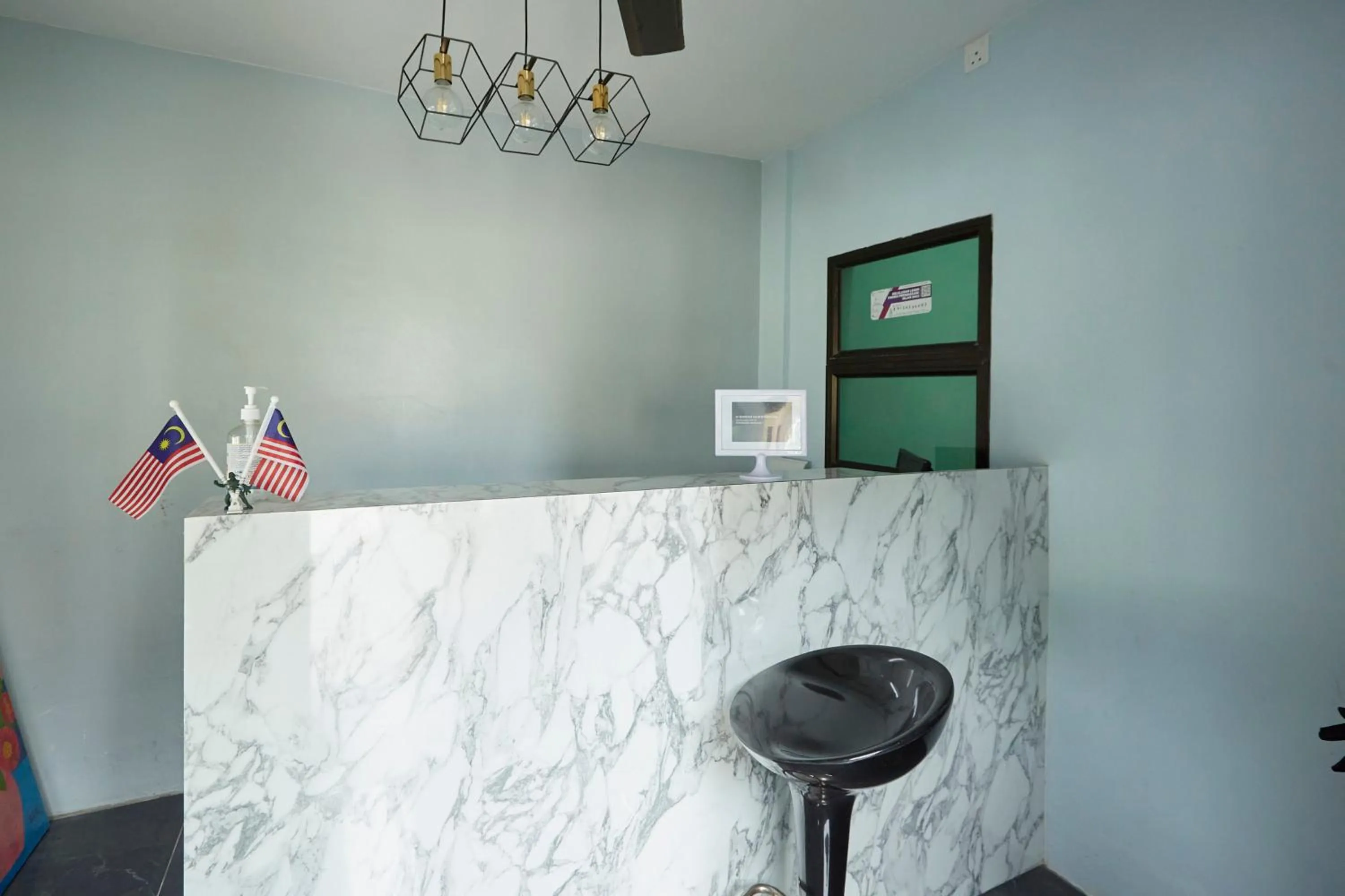 Lobby or reception in D' Qamar Guesthouse