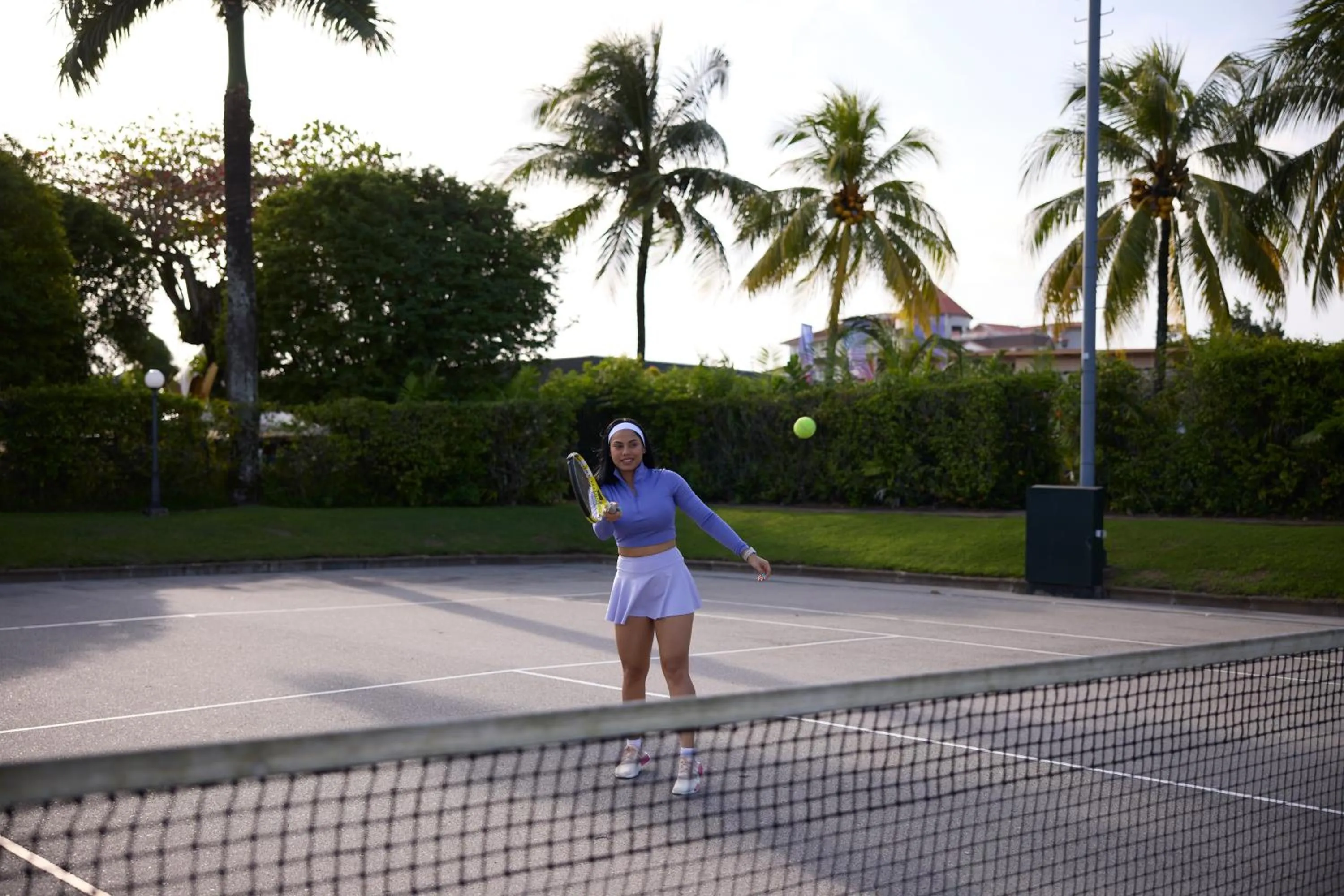 Tennis court in Torarica Resort
