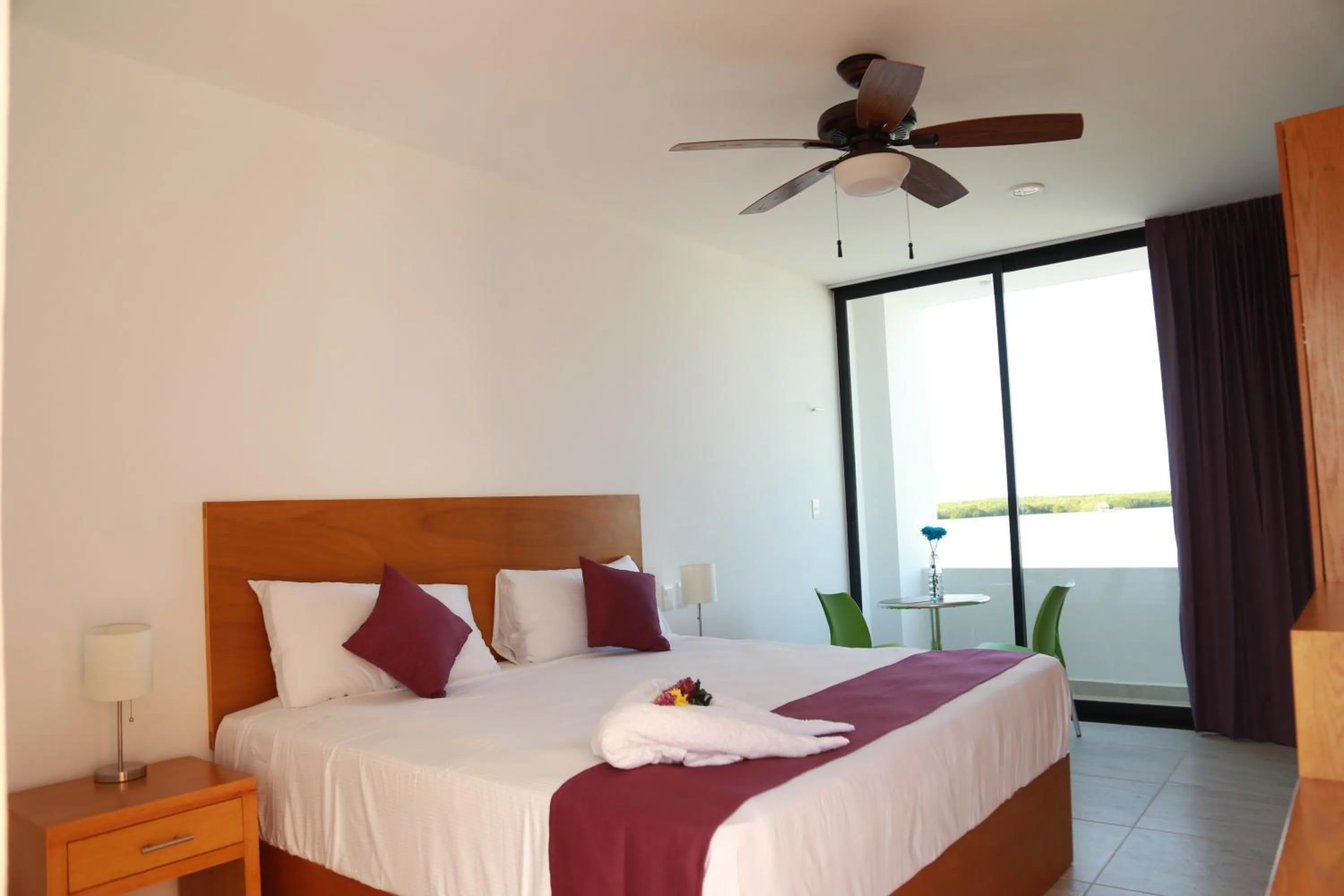 Bedroom, Bed in Yuum Ha Boutique Hotel