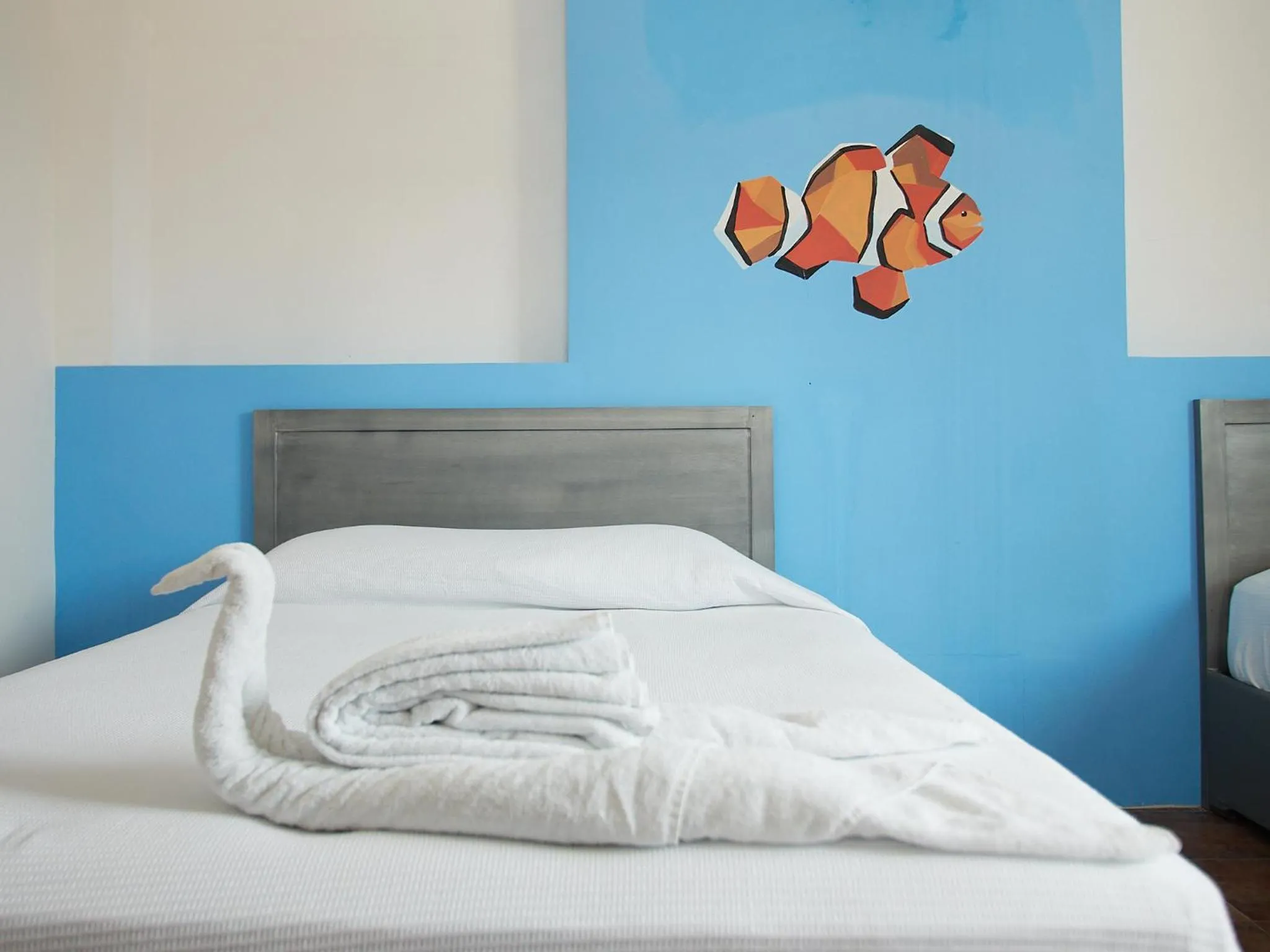 Bed in Hotel Tabasco Rio