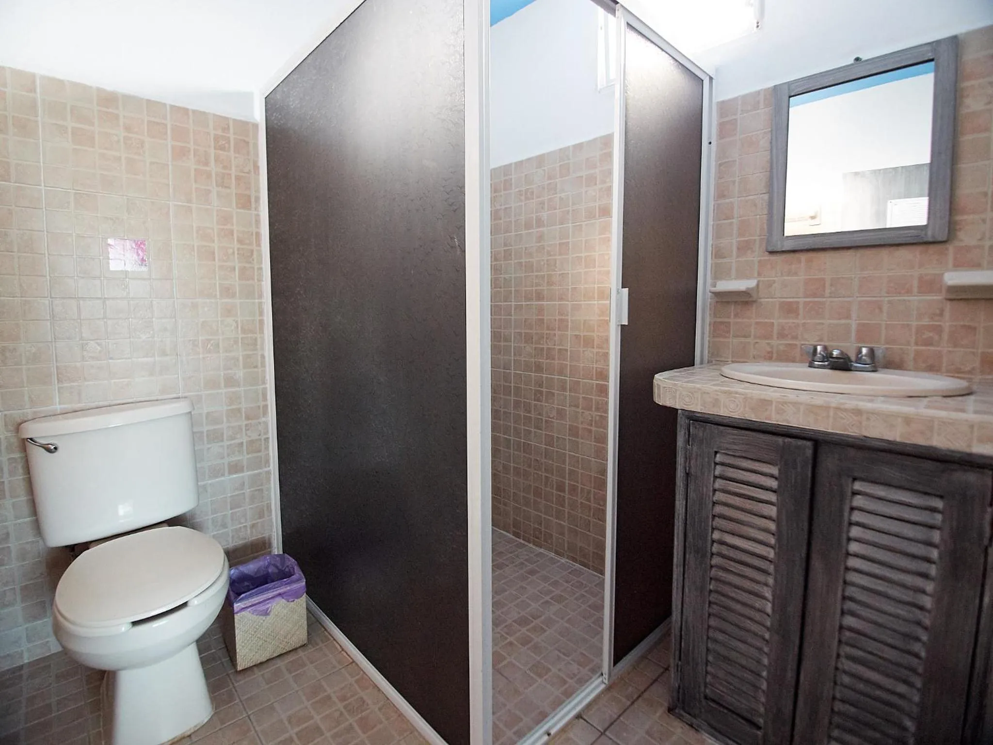 Bathroom in Hotel Tabasco Rio