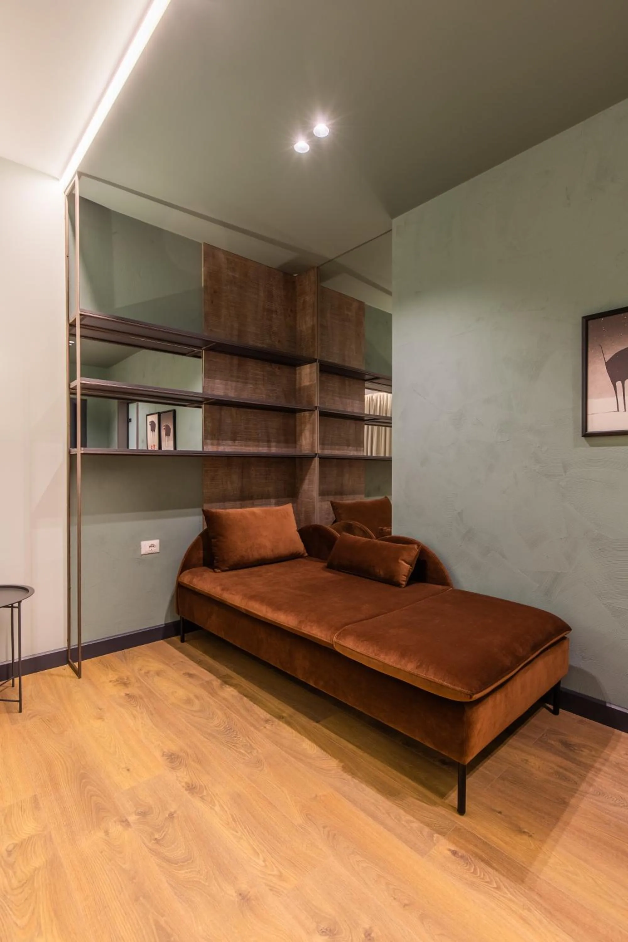 Seating area, Bed in Allure Boutique Hotel