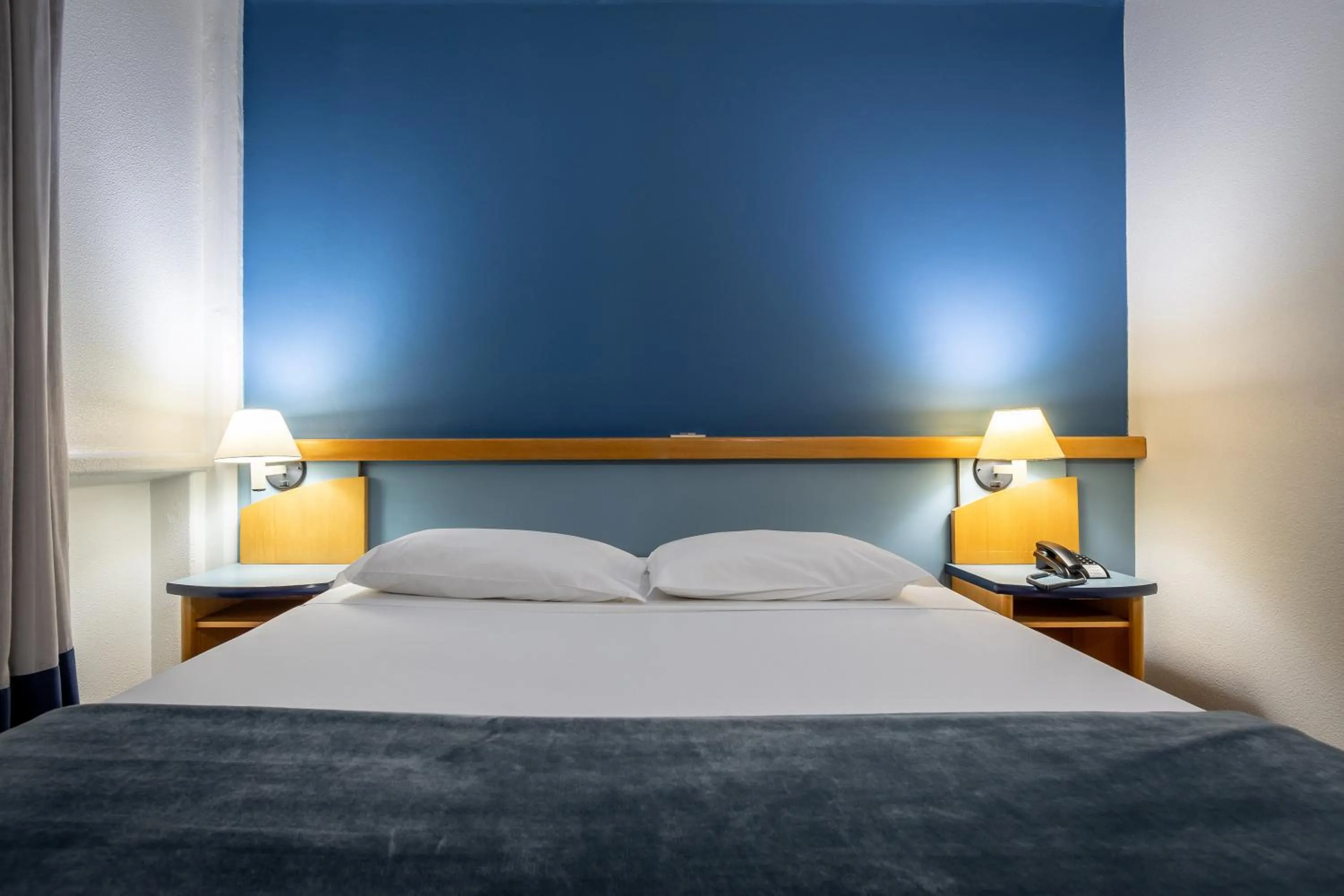 Bed in Brivali Hotel Centro