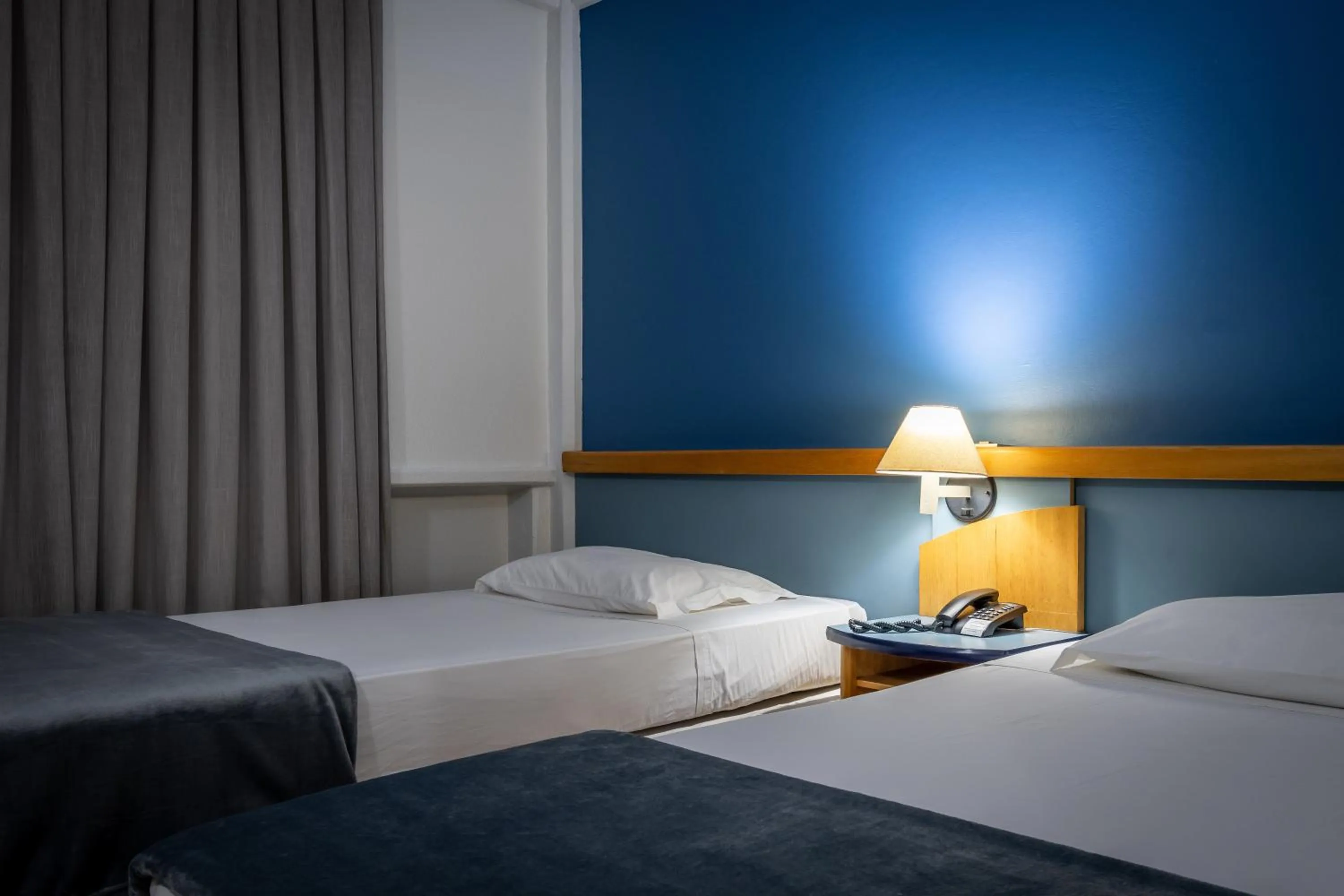 Bed in Brivali Hotel Centro