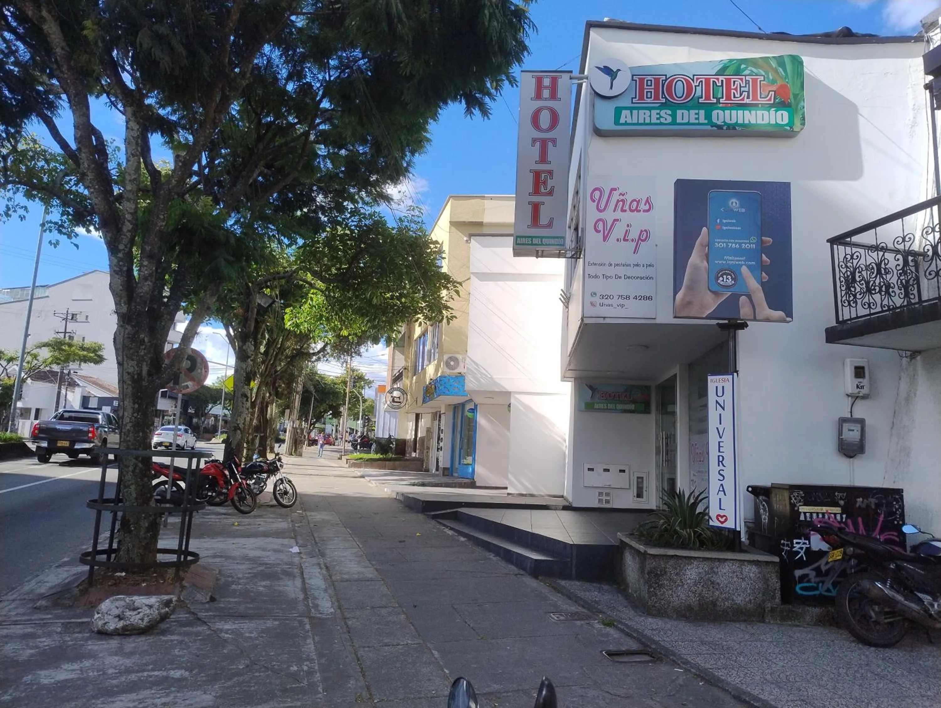 Property building in Hotel Aires del Quindío Armenia