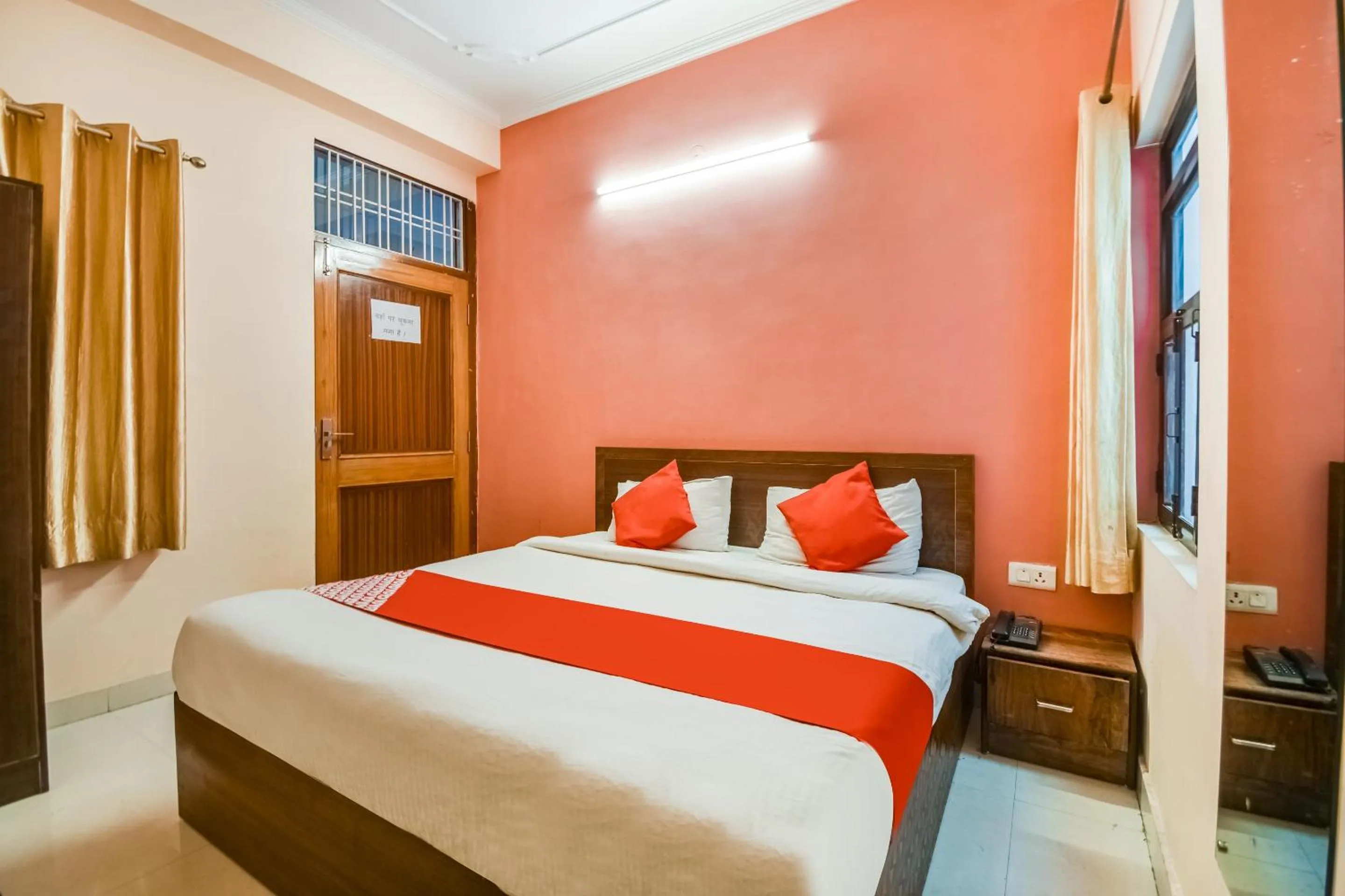 Bedroom, Bed in Hotel O Shri Ganesham