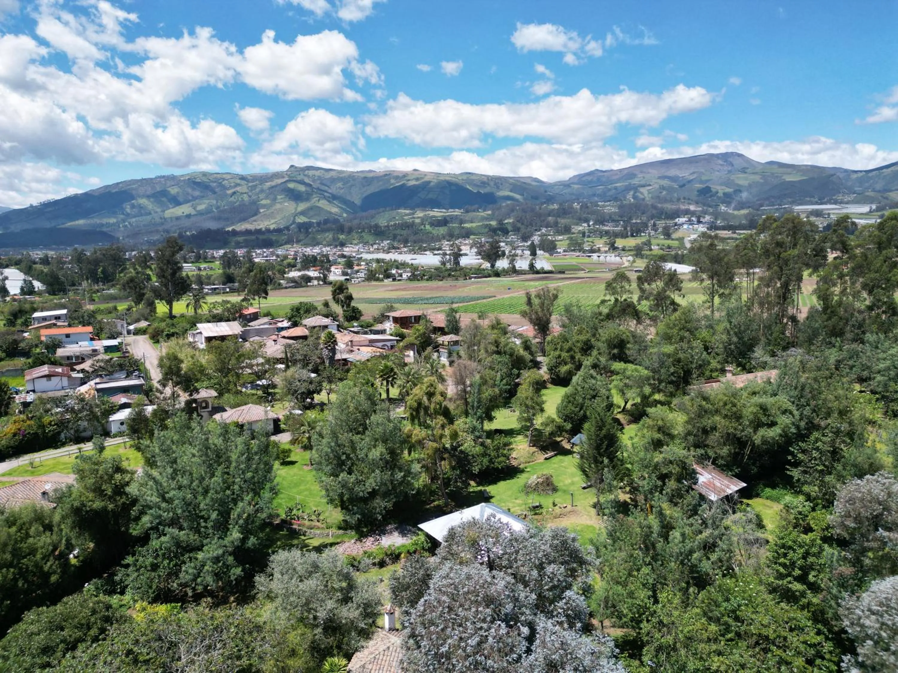Natural landscape in Hacienda Jimenita Wildlife Reserve