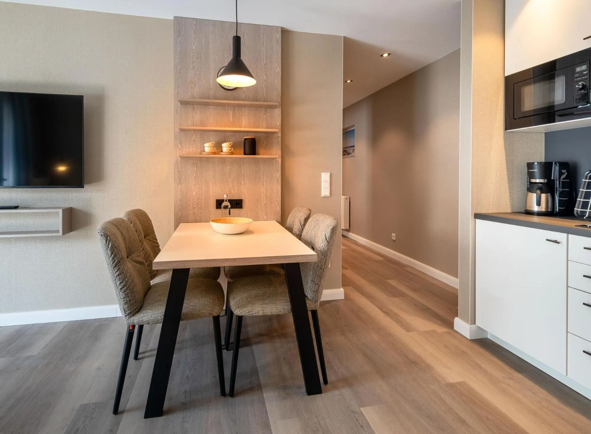 Dining area in Hotel am Schlosspark garni