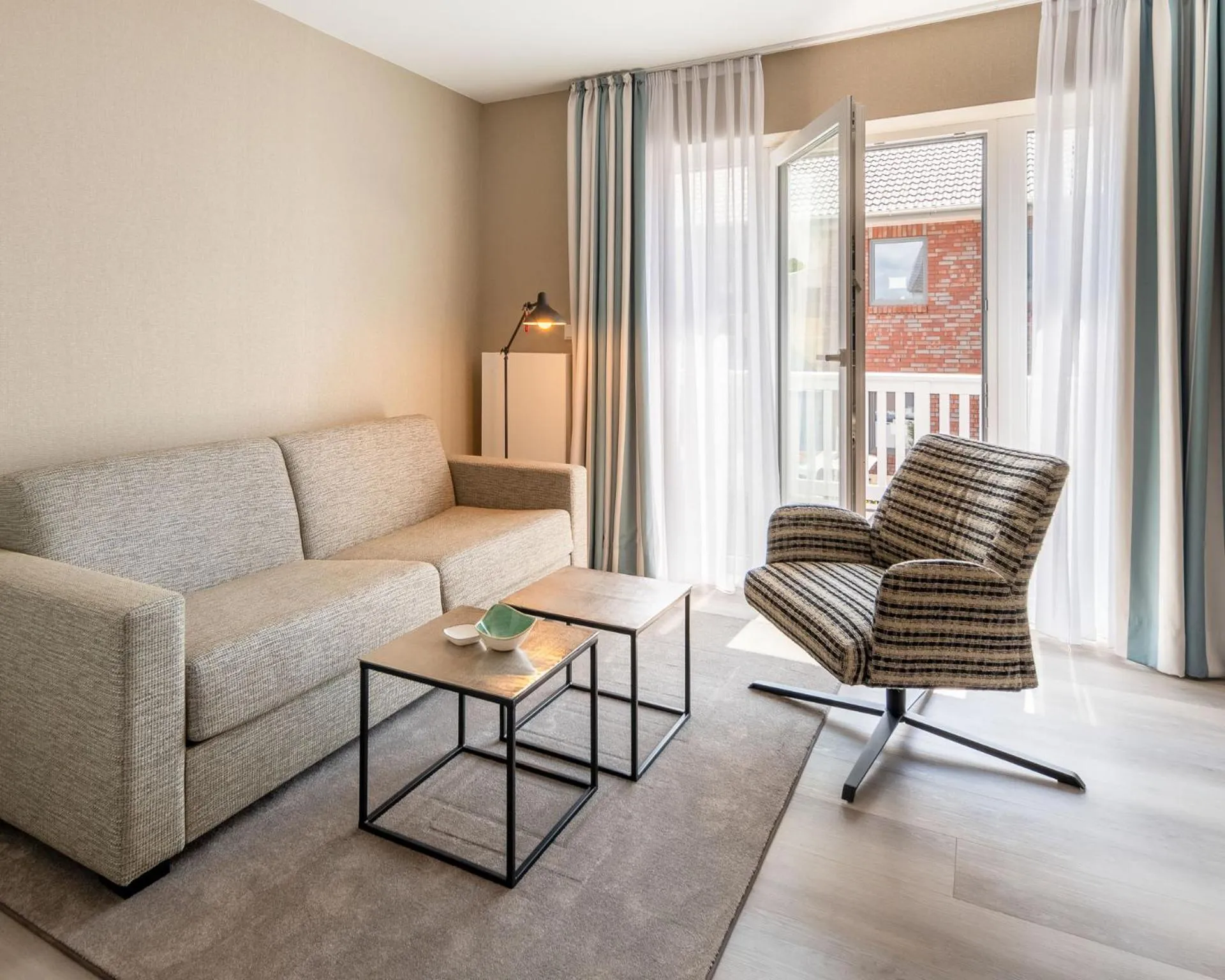 Living room in Hotel am Schlosspark garni