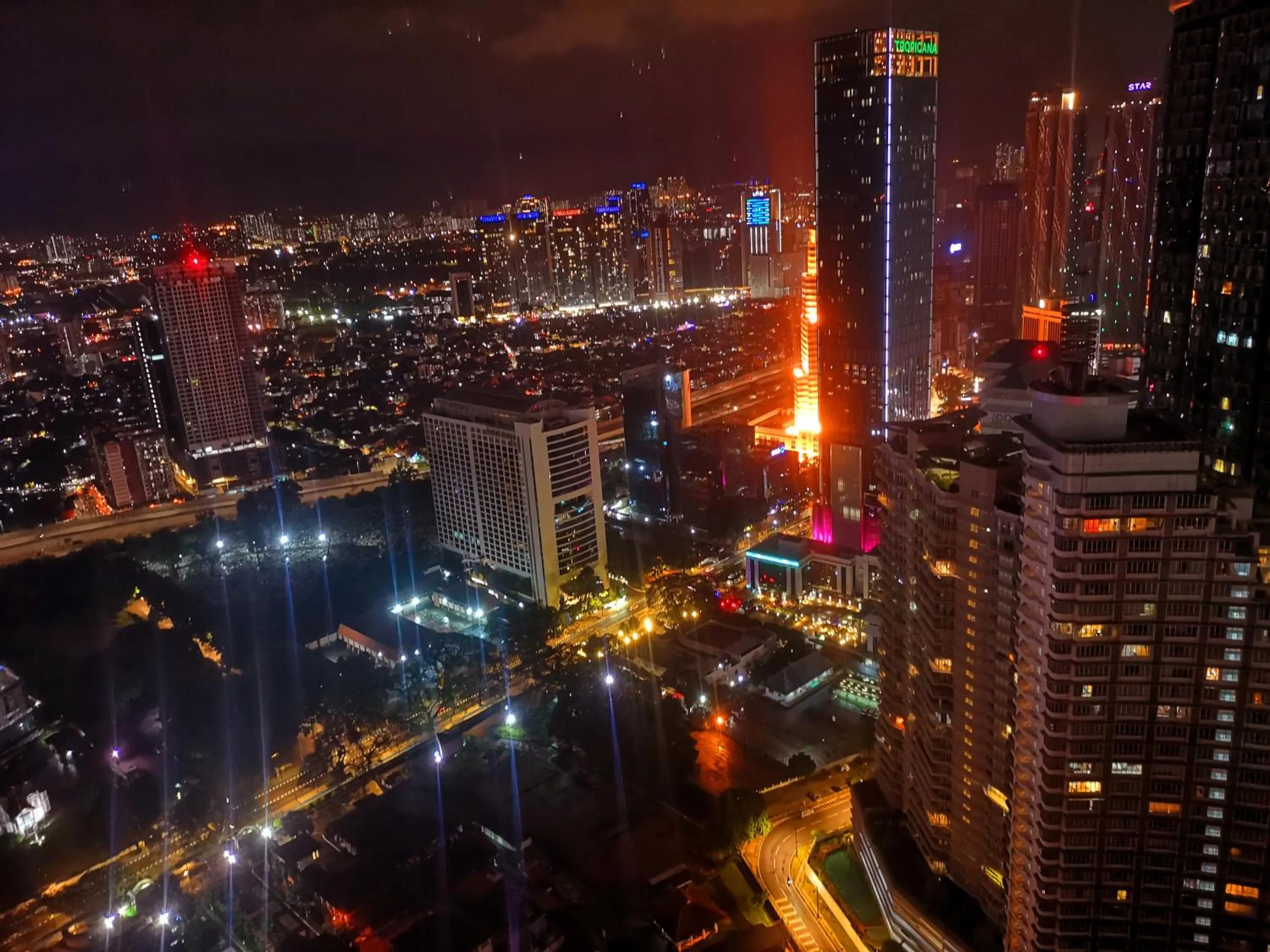 City view in Luxe Suites at Vortex KLCC