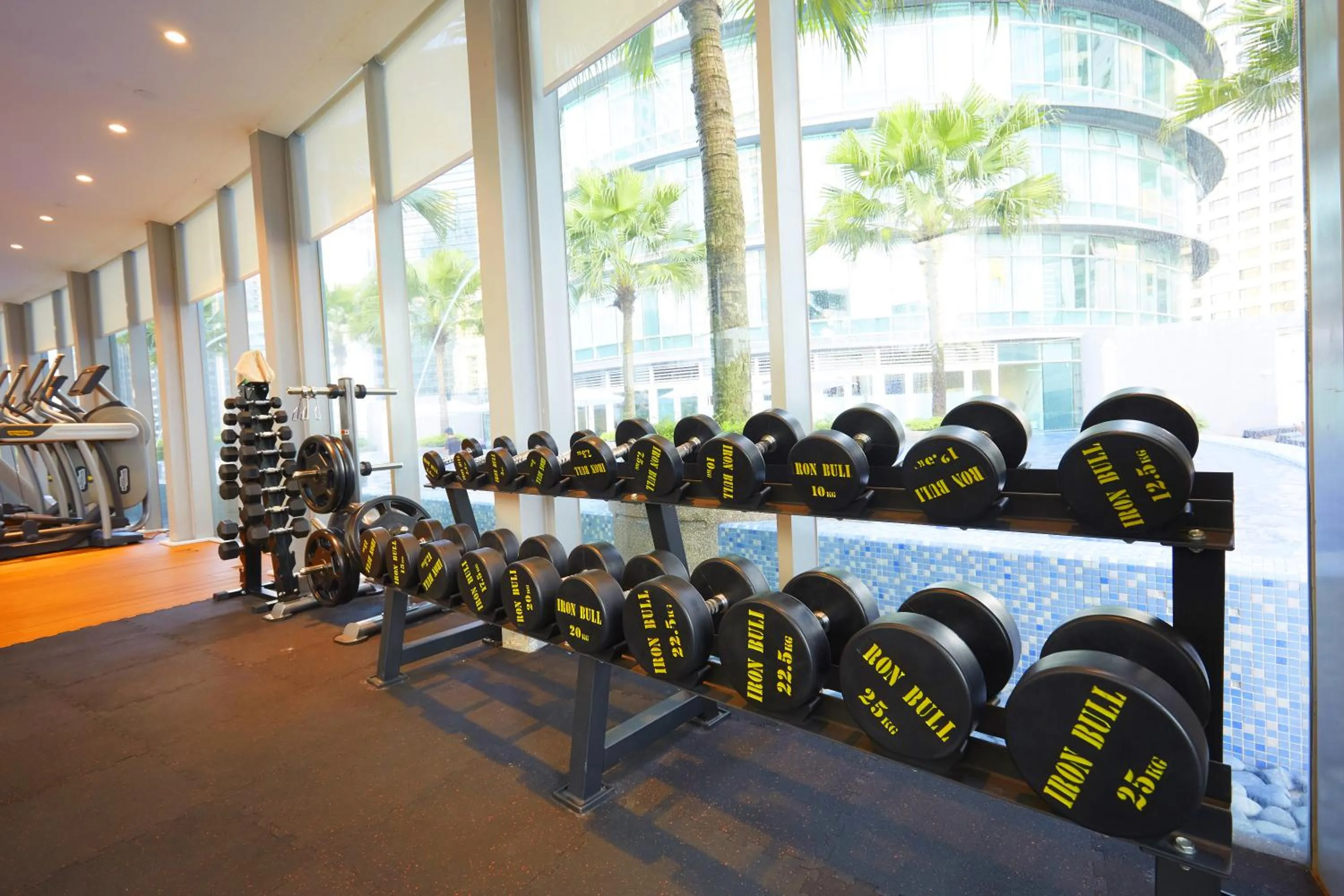 Fitness centre/facilities in Luxe Suites at Vortex KLCC