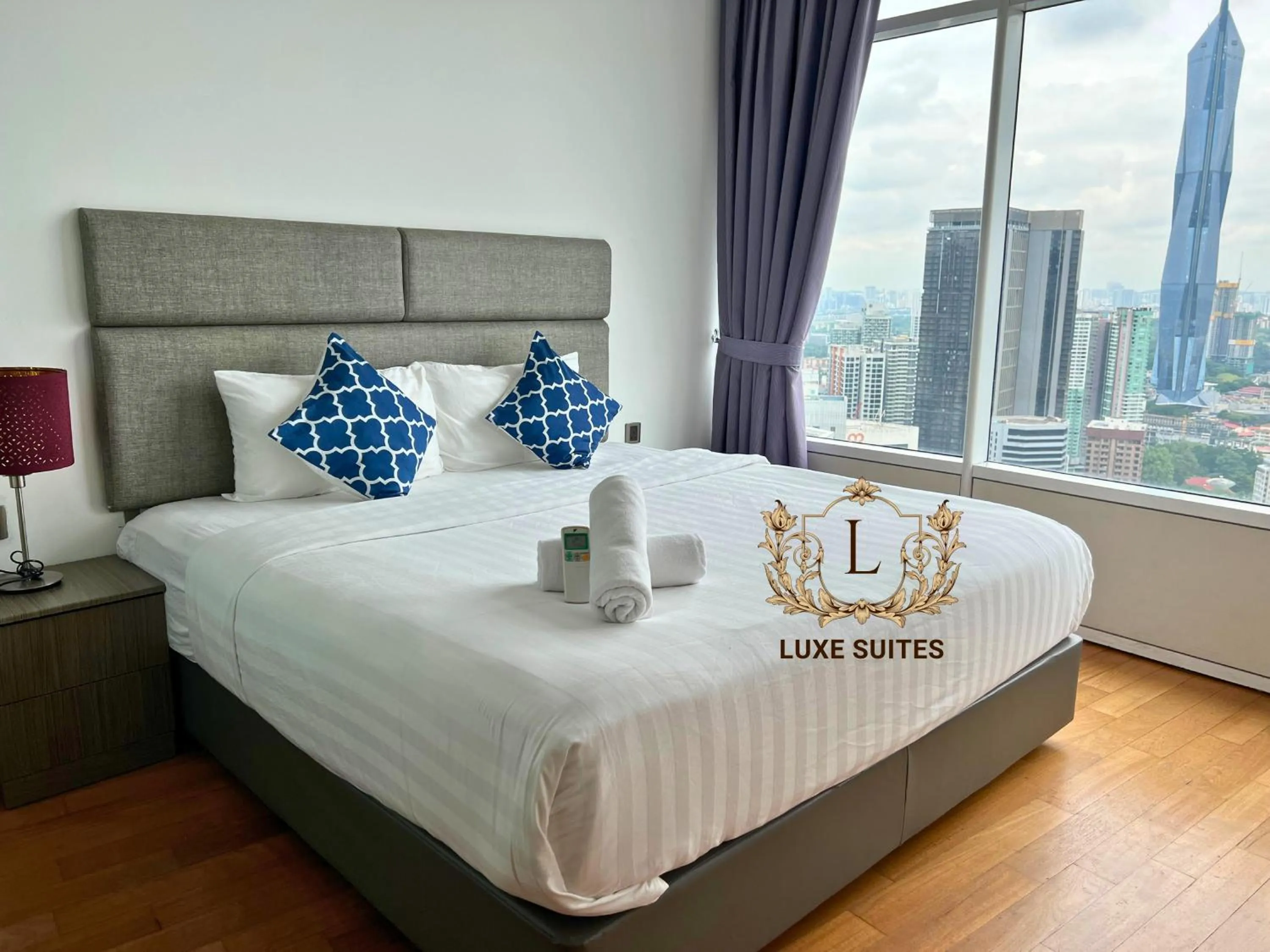 Bed in Luxe Suites at Vortex KLCC
