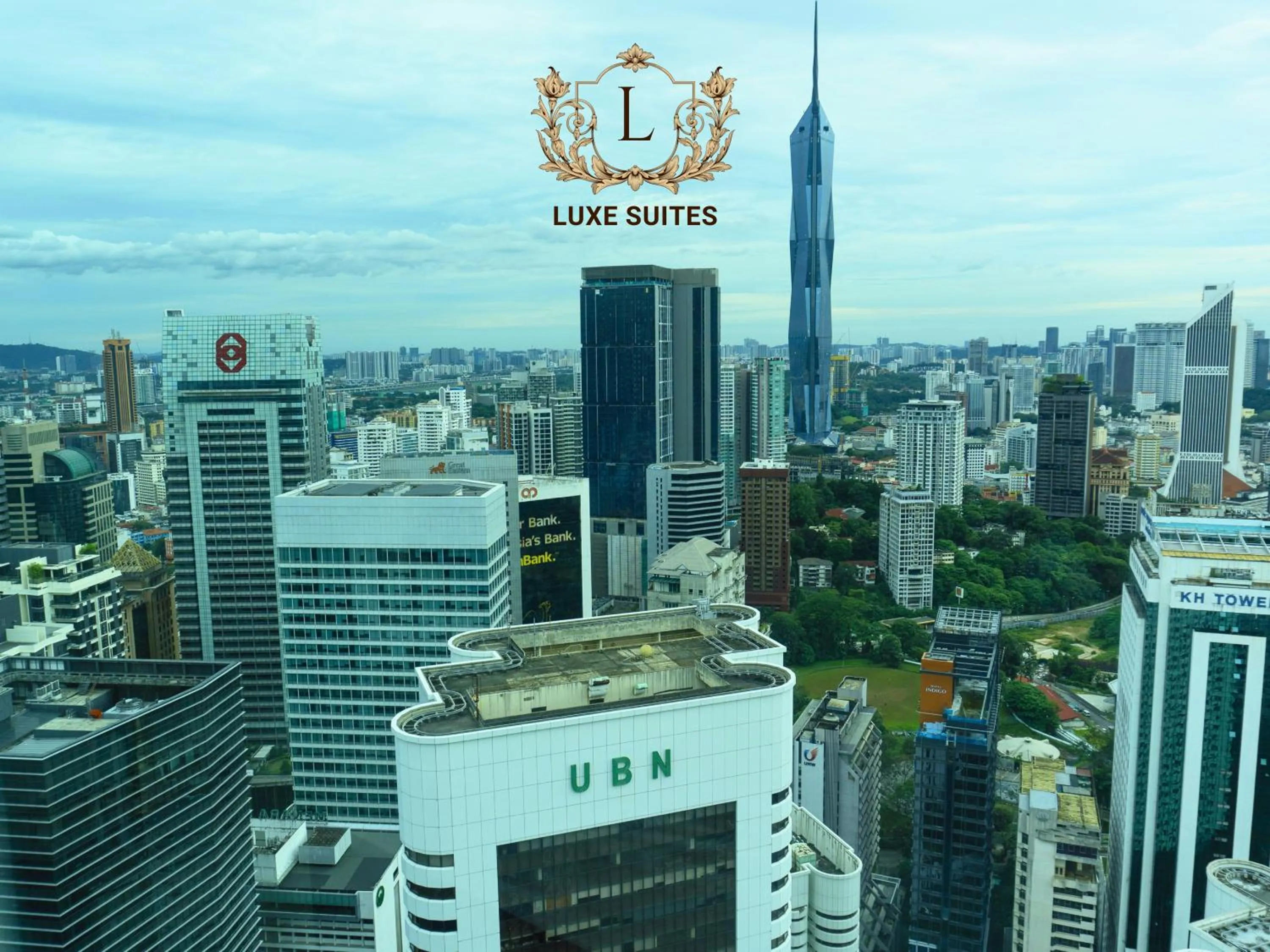 Landmark view in Luxe Suites at Vortex KLCC