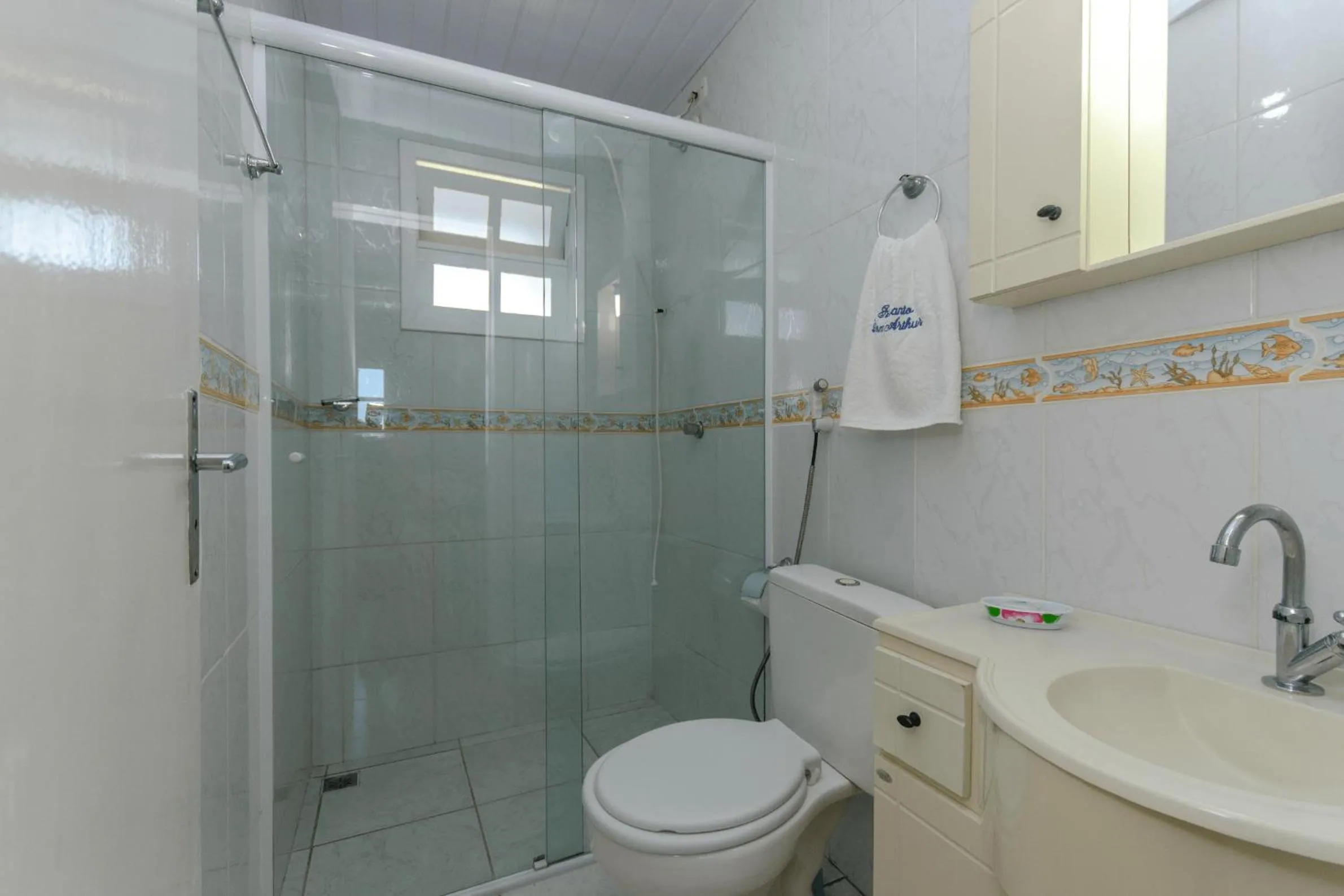 Bathroom in Pousada Recanto Dom Arthur