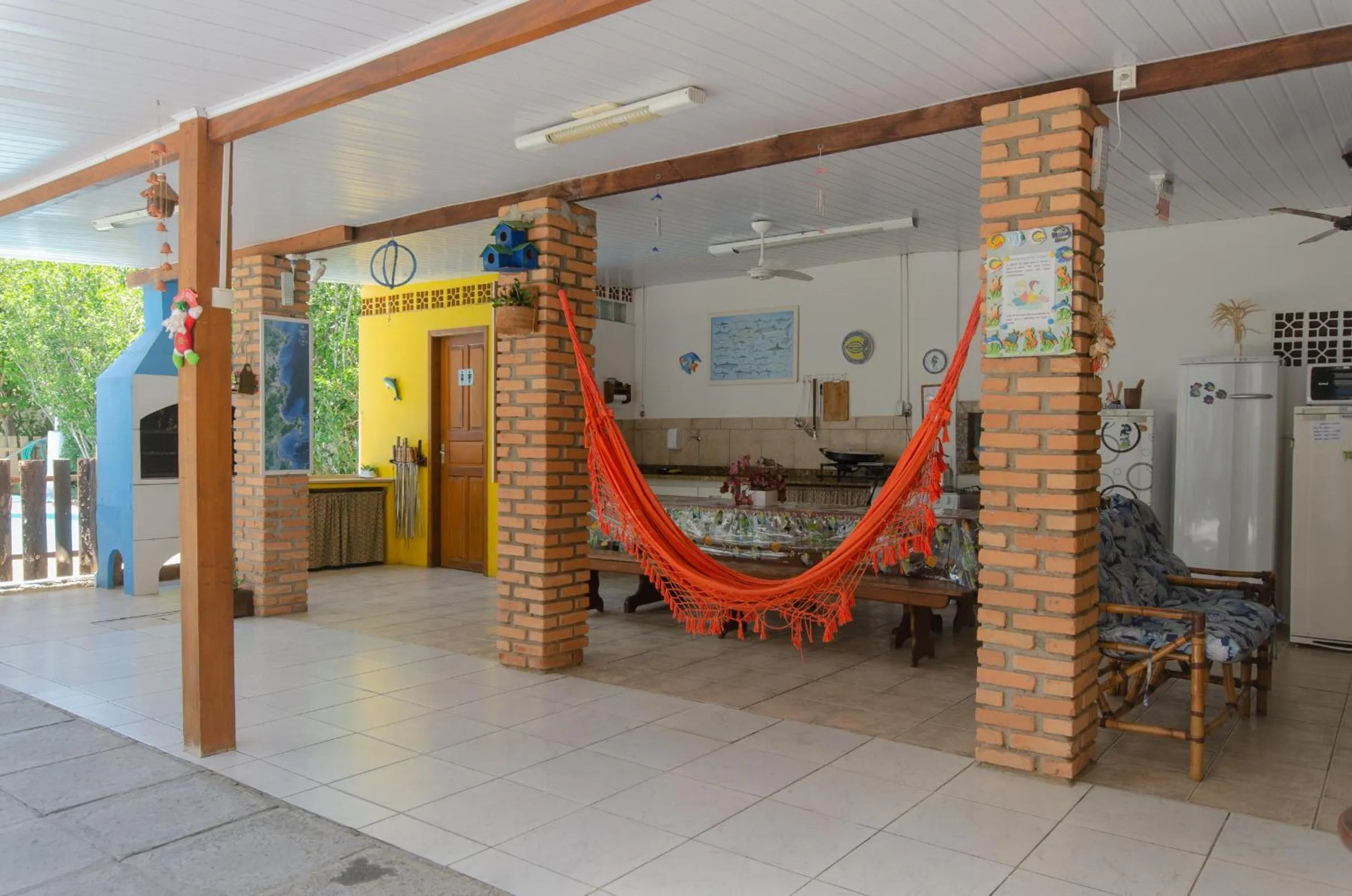 Patio in Pousada Recanto Dom Arthur