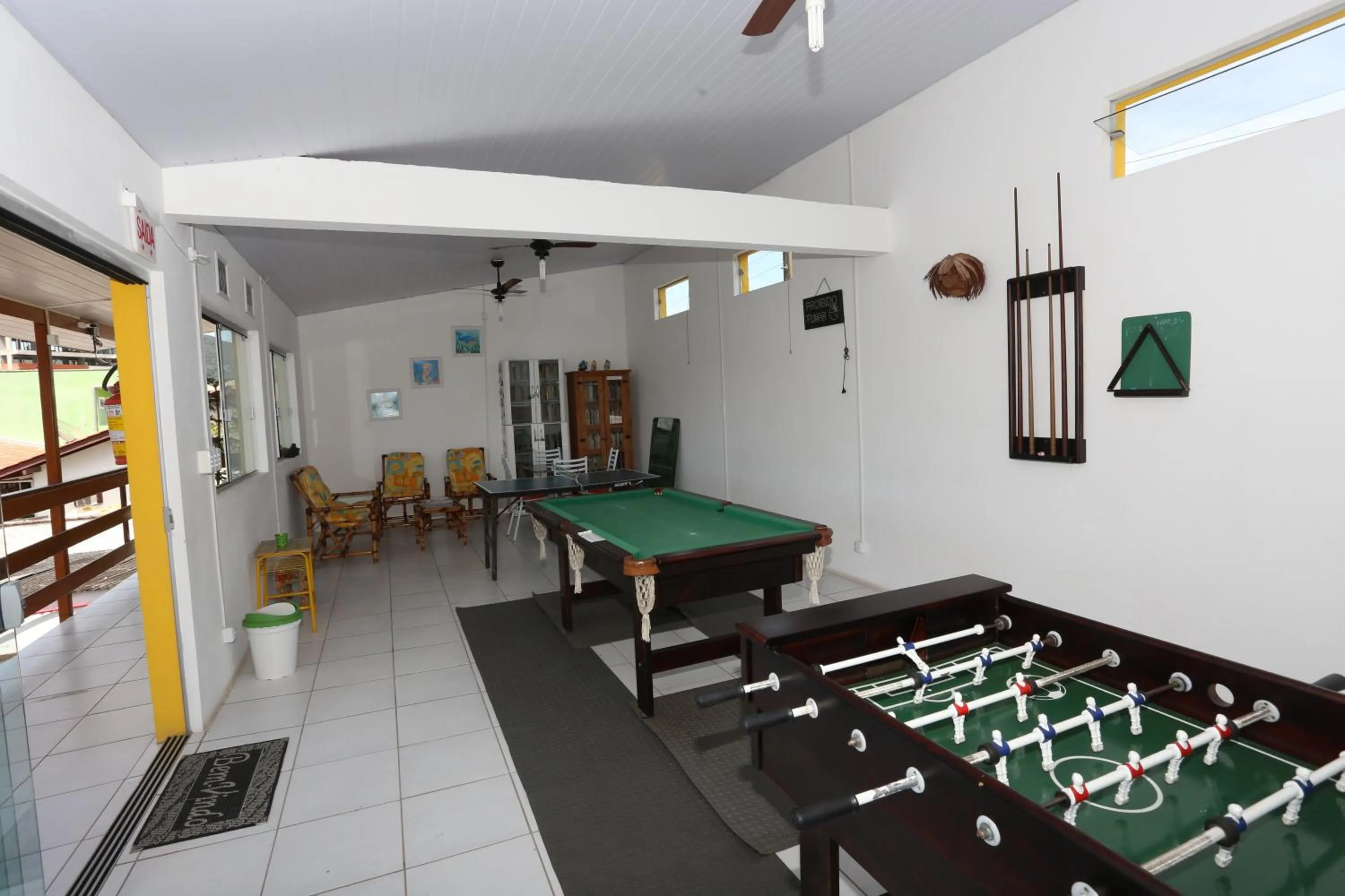 Game Room in Pousada Recanto Dom Arthur