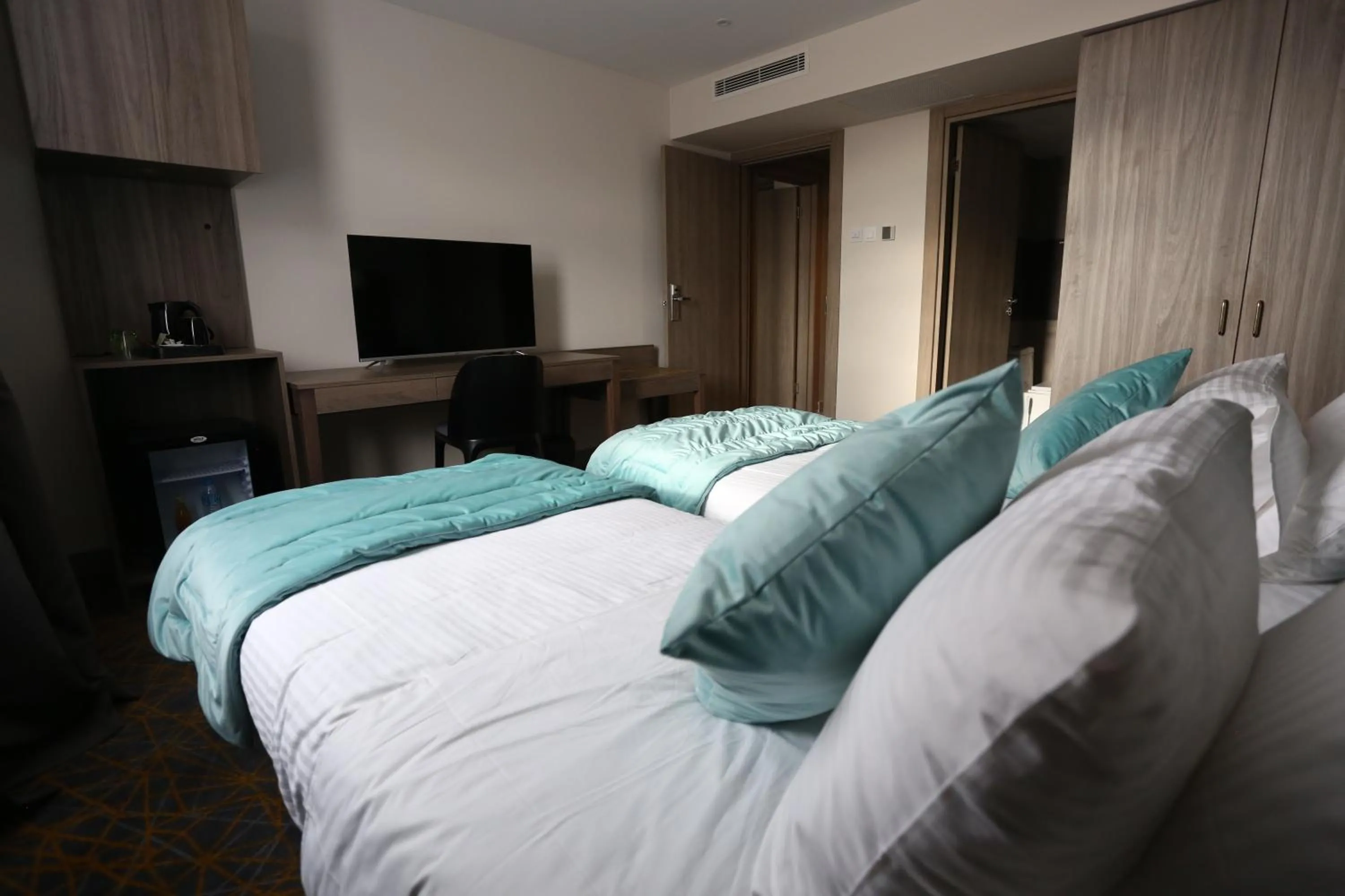 Bed in Hotel Messaoudi