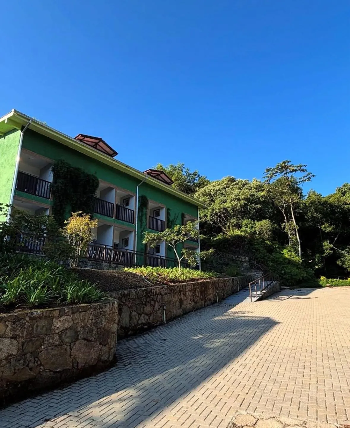 Garden in Pousada Dona Francisca