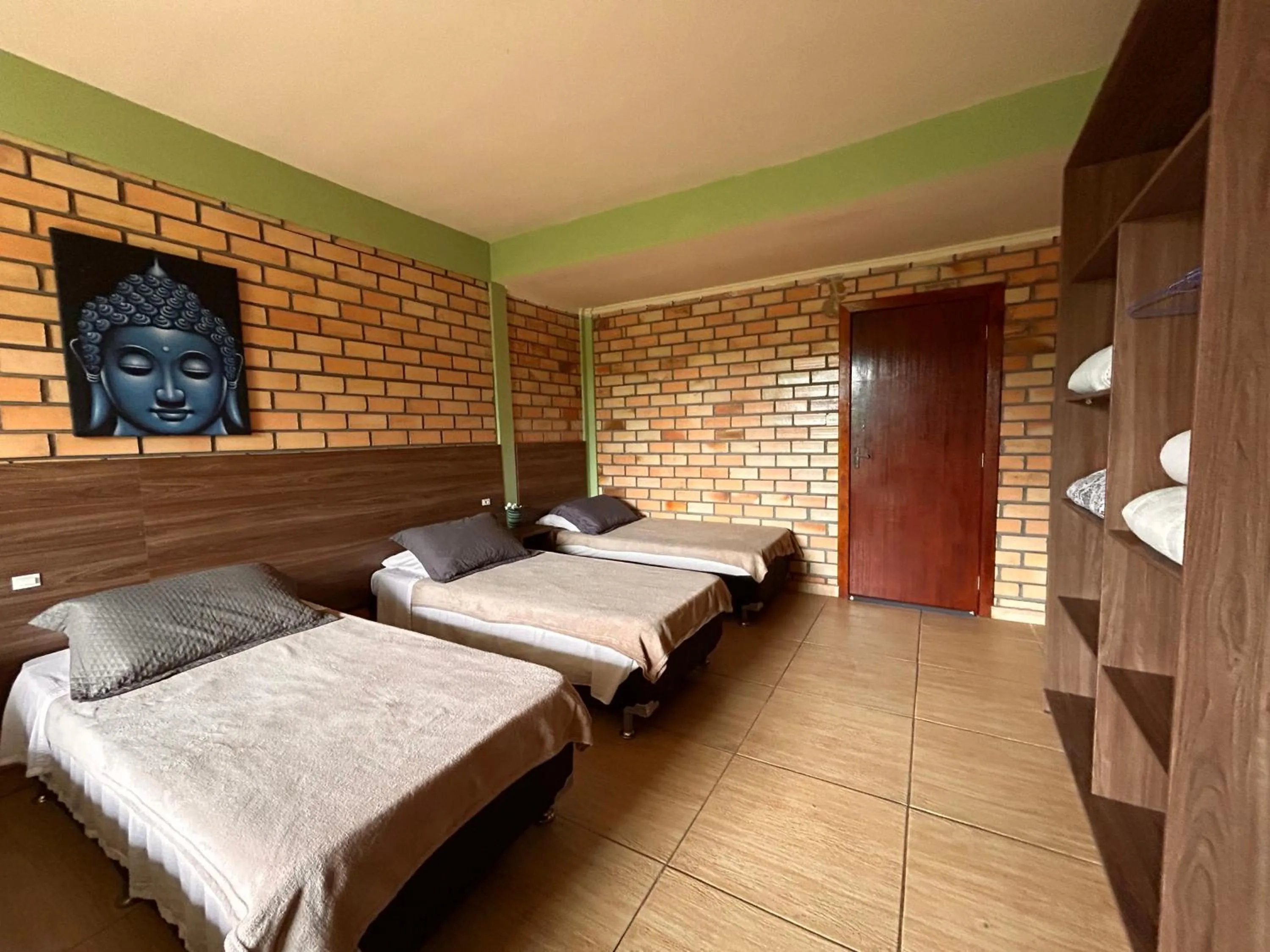 Bed in Pousada Dona Francisca