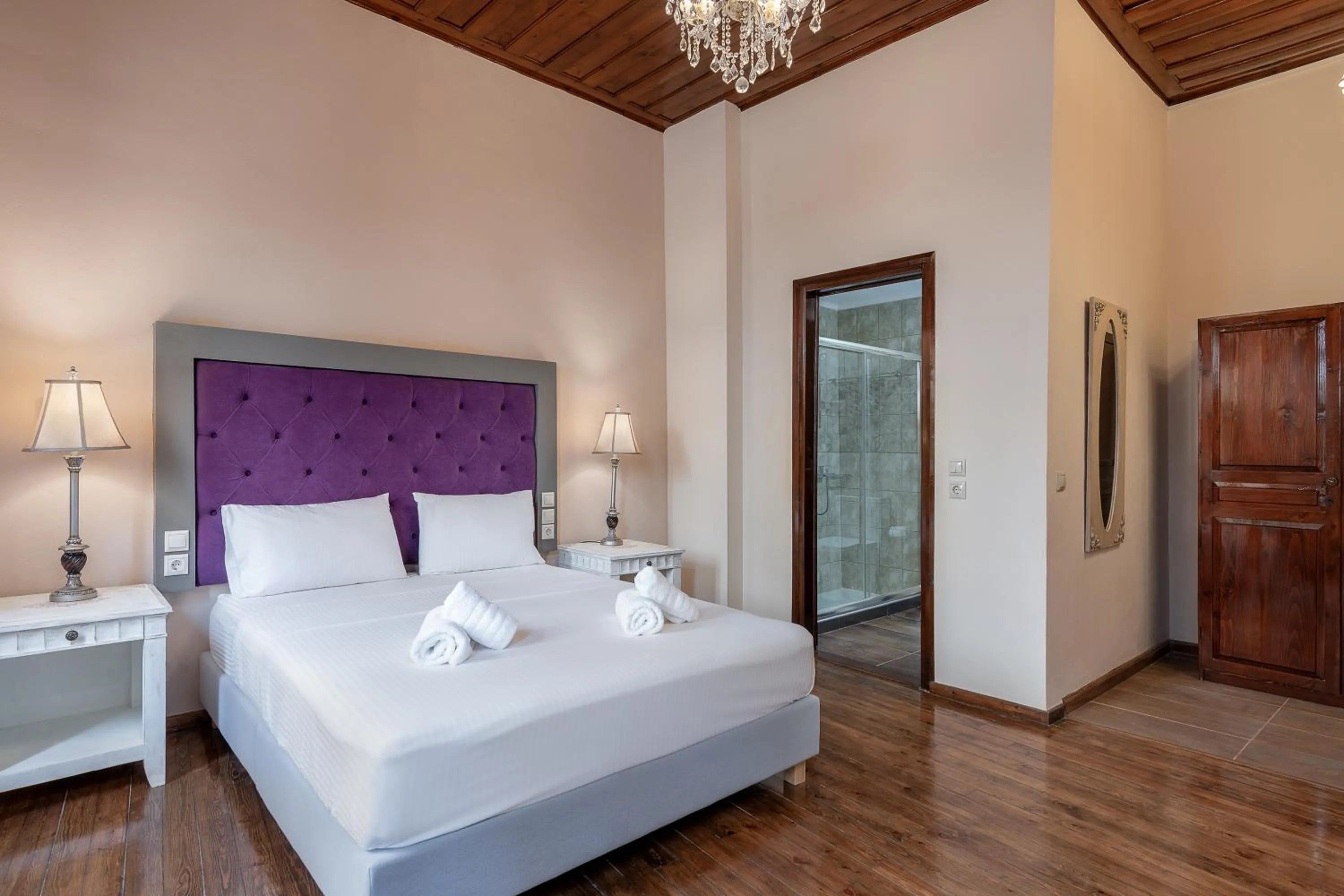 Bed in Old Town Suites