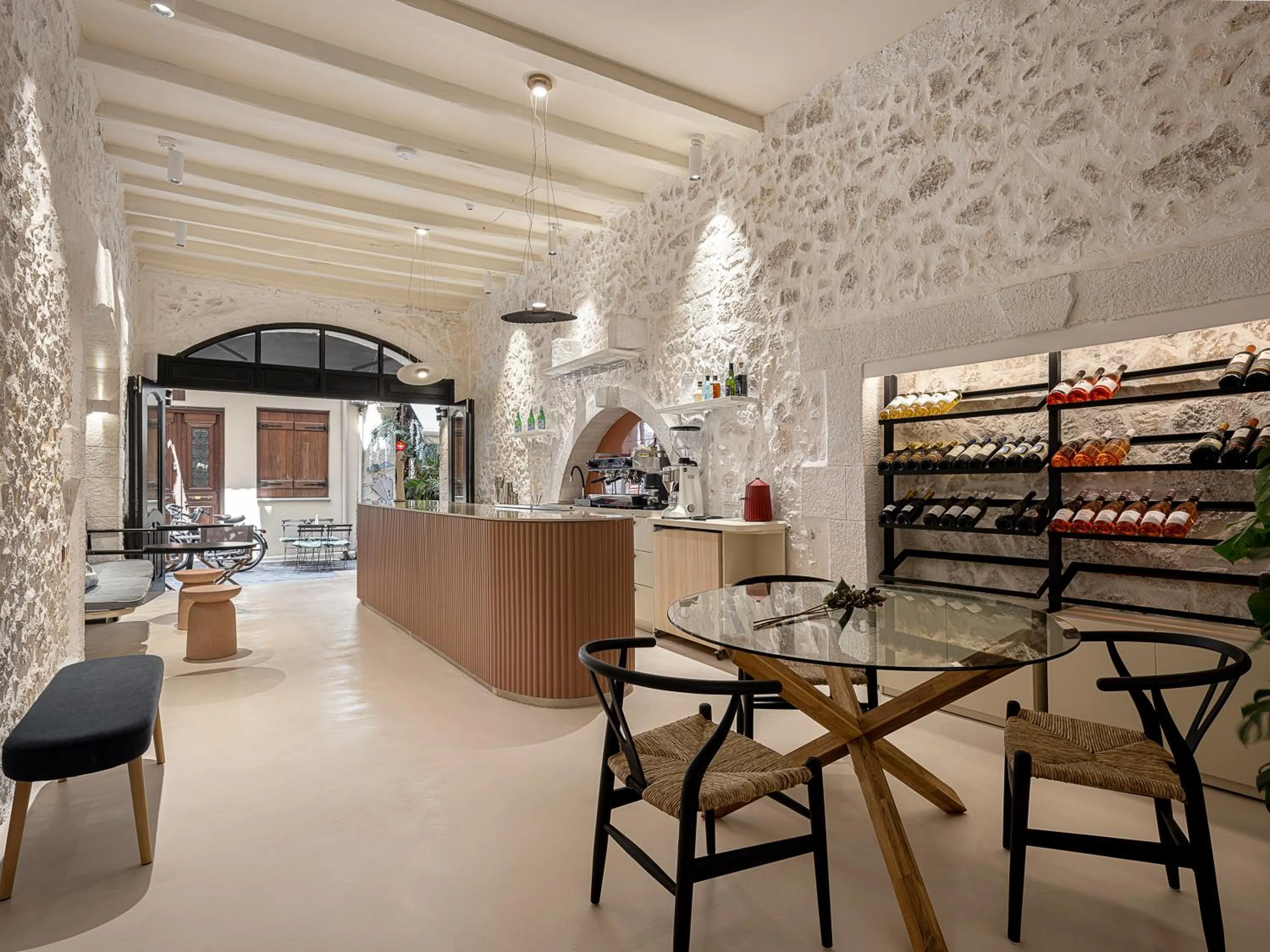 Lounge or bar in Old Town Suites