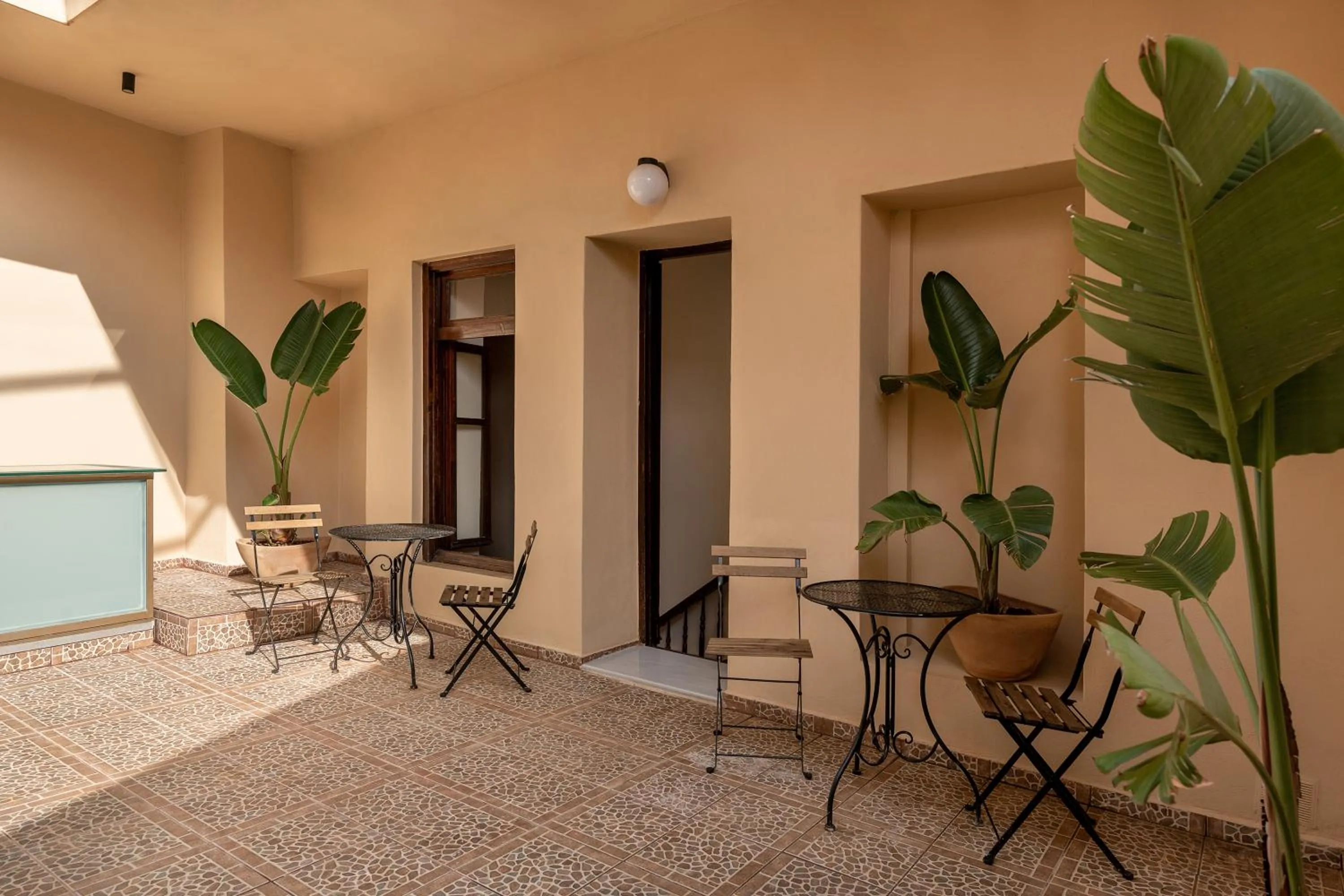 Patio in Old Town Suites