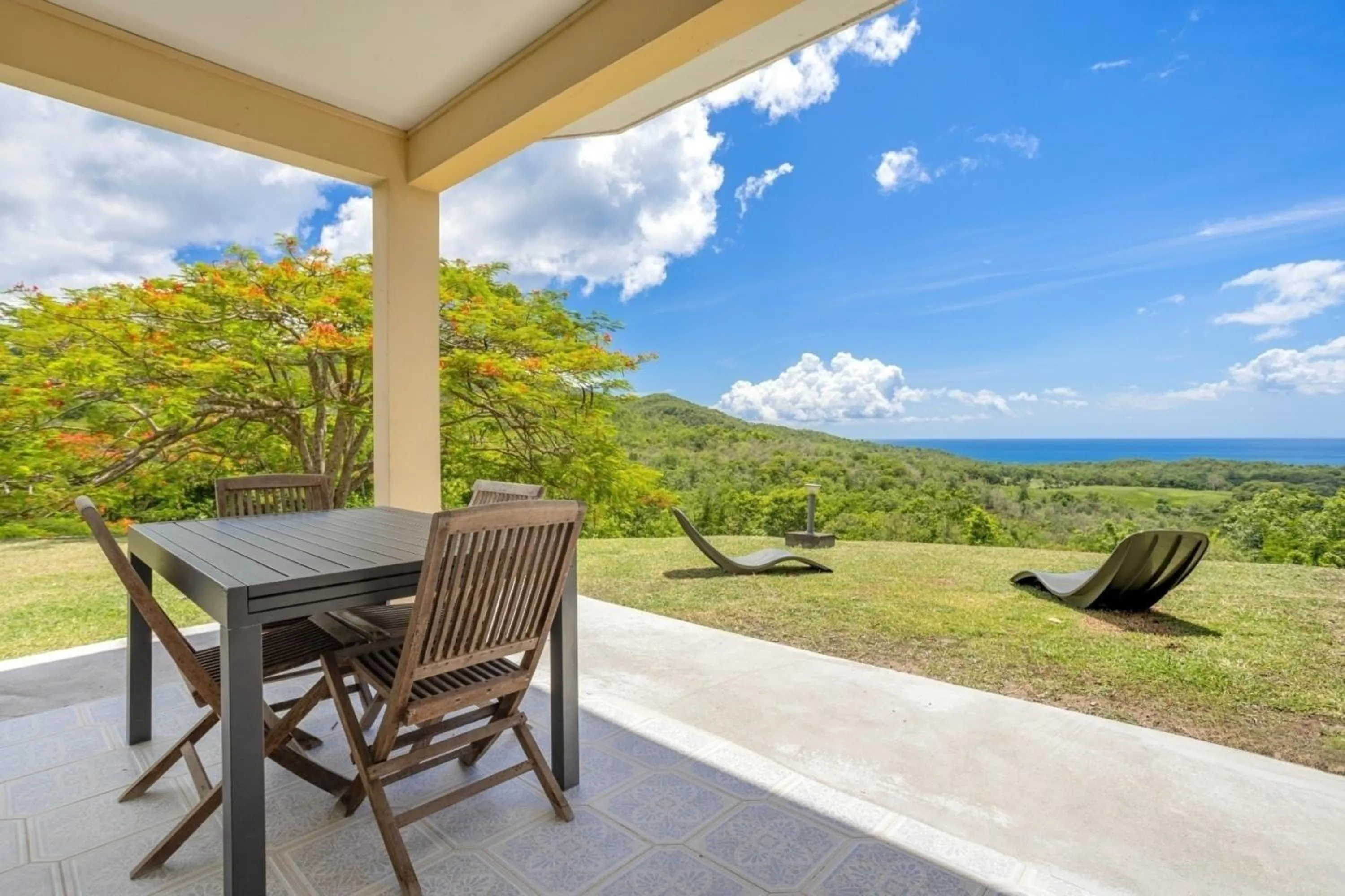 Patio in Domaine de l'Anse Ramier