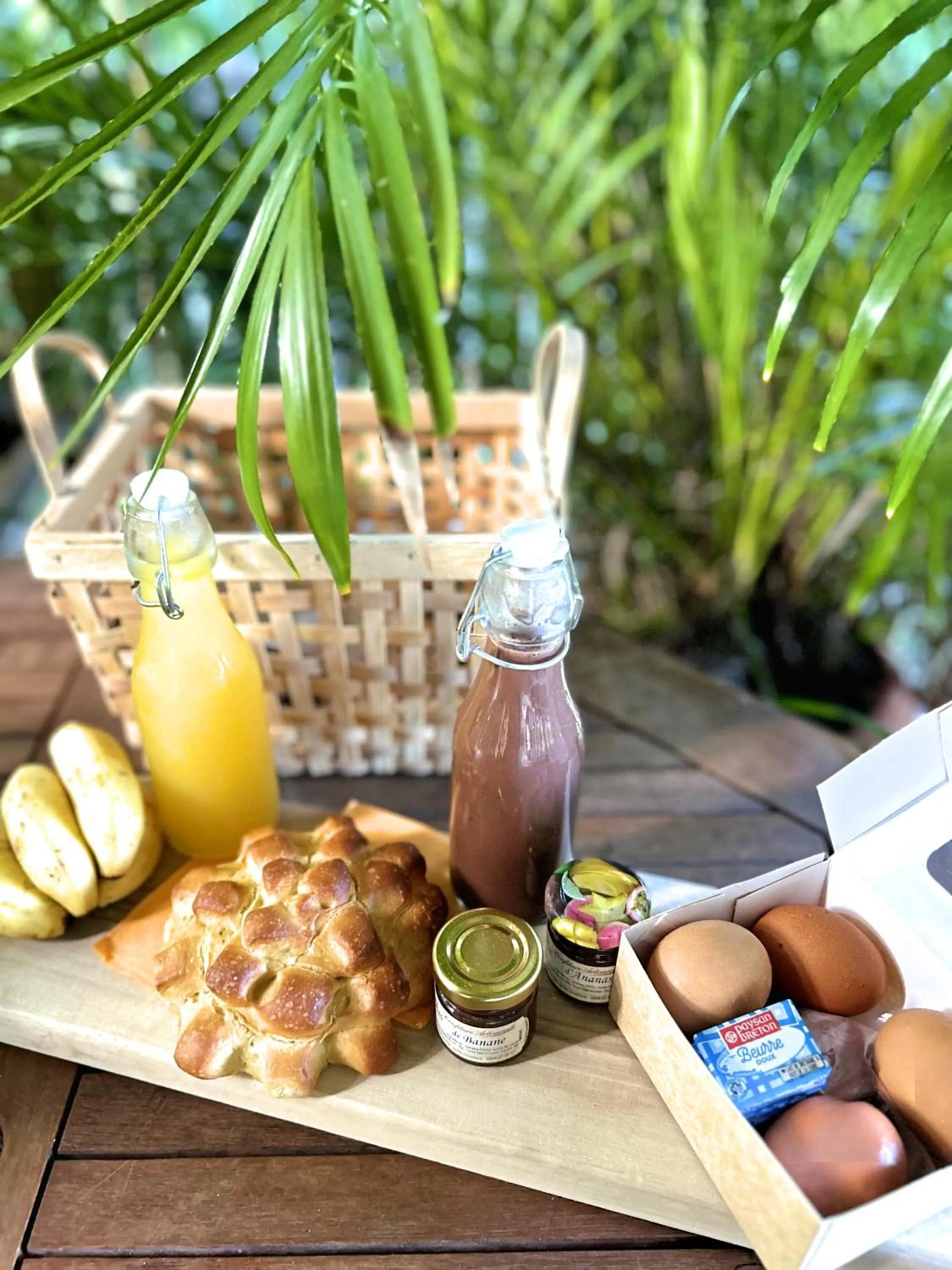 Breakfast in Domaine de l'Anse Ramier