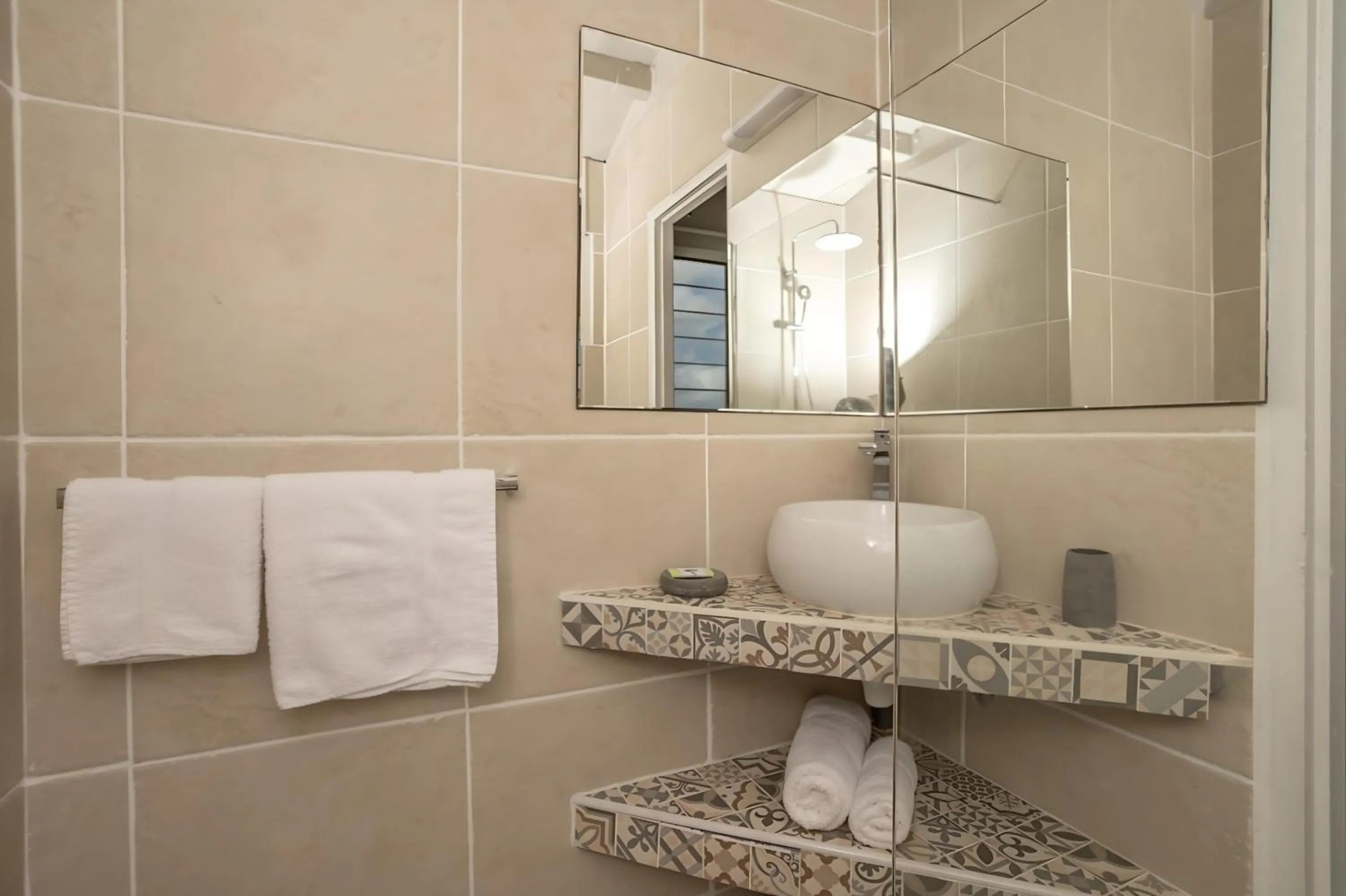 Shower in Domaine de l'Anse Ramier