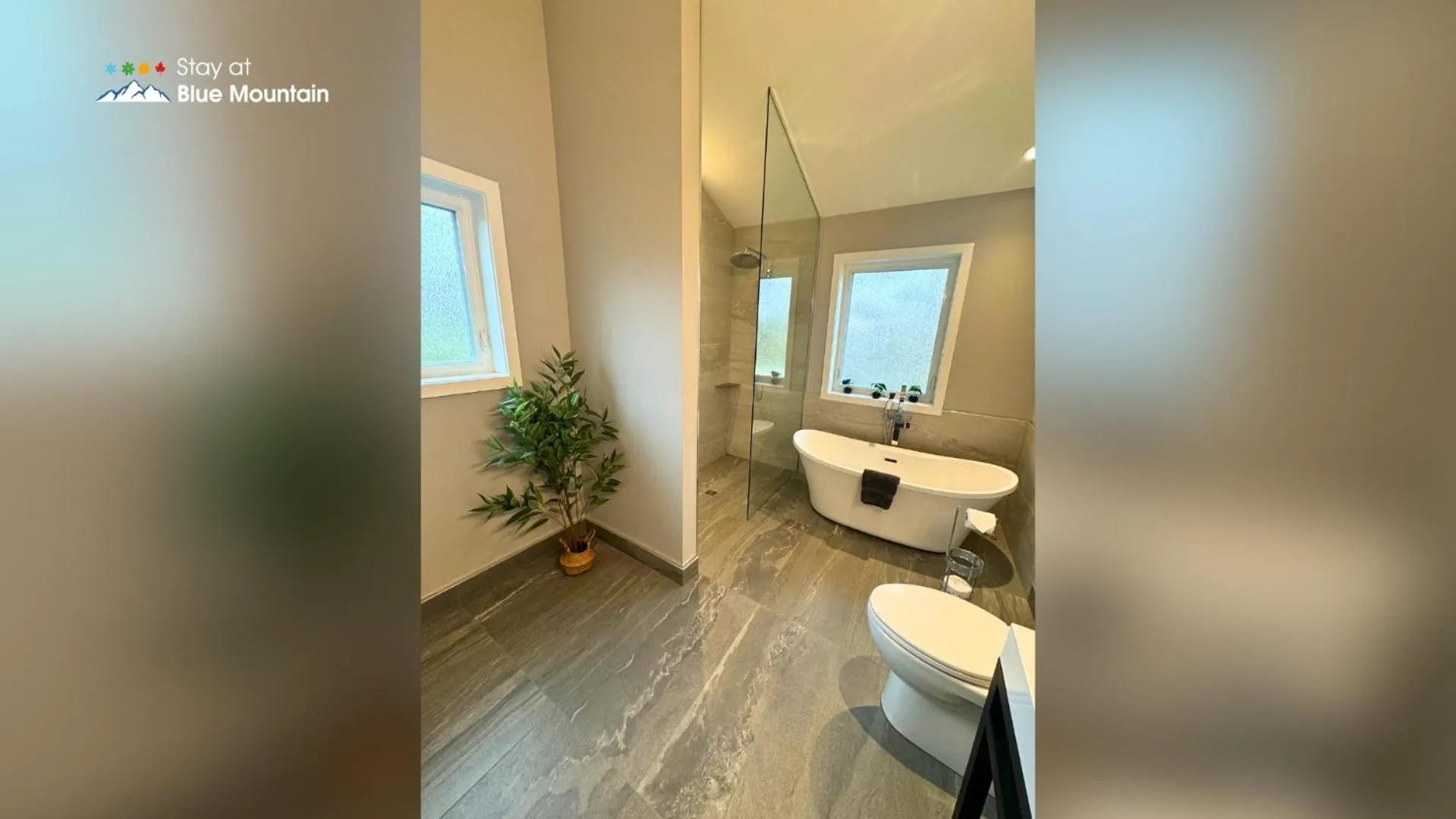 Bathroom in Orchard Run Chalet