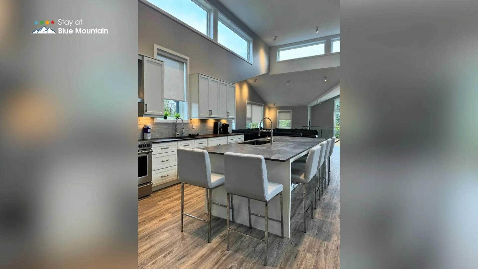 kitchen in Orchard Run Chalet