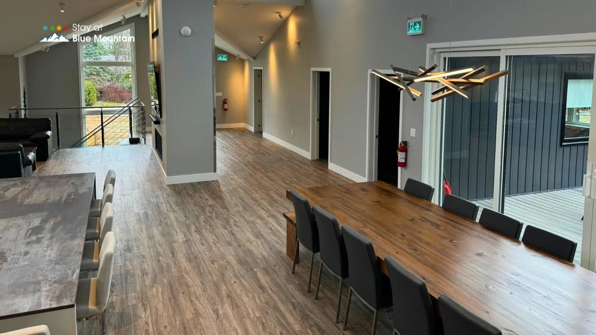 Living room in Orchard Run Chalet
