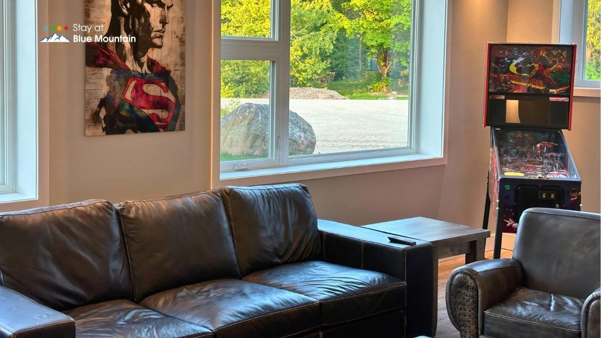 Living room in Orchard Run Chalet